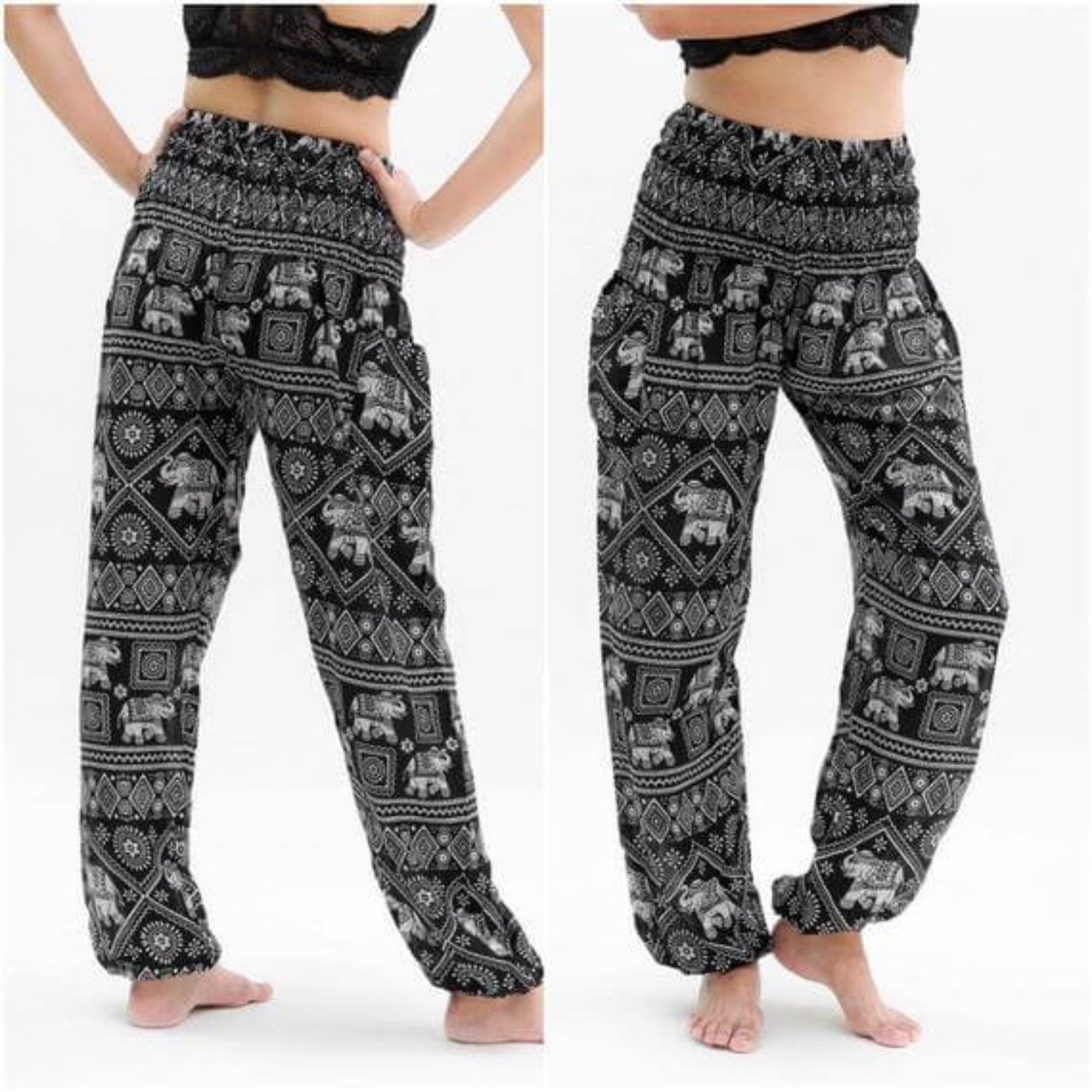 Black Elephant Pants