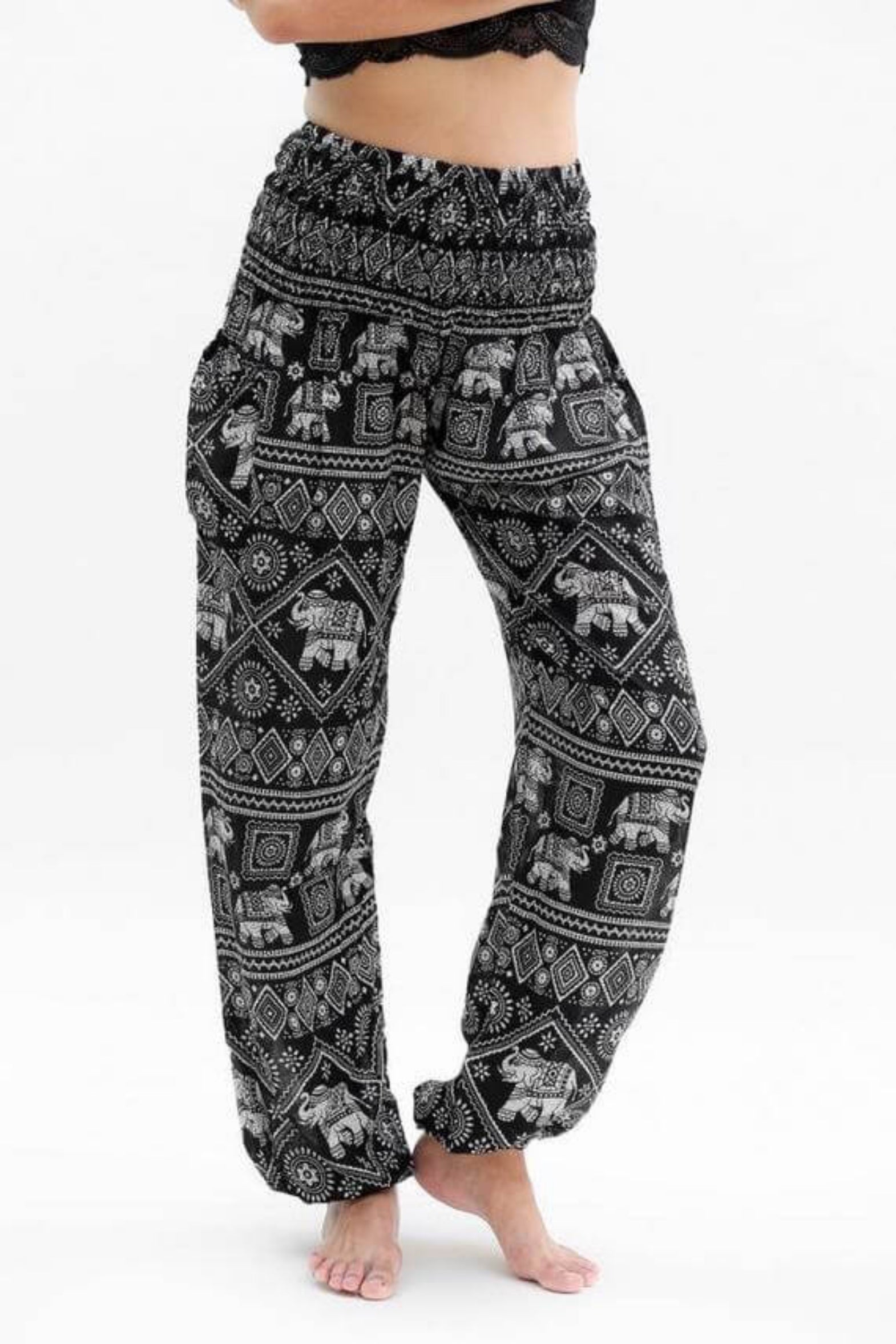 Black Elephant Pants