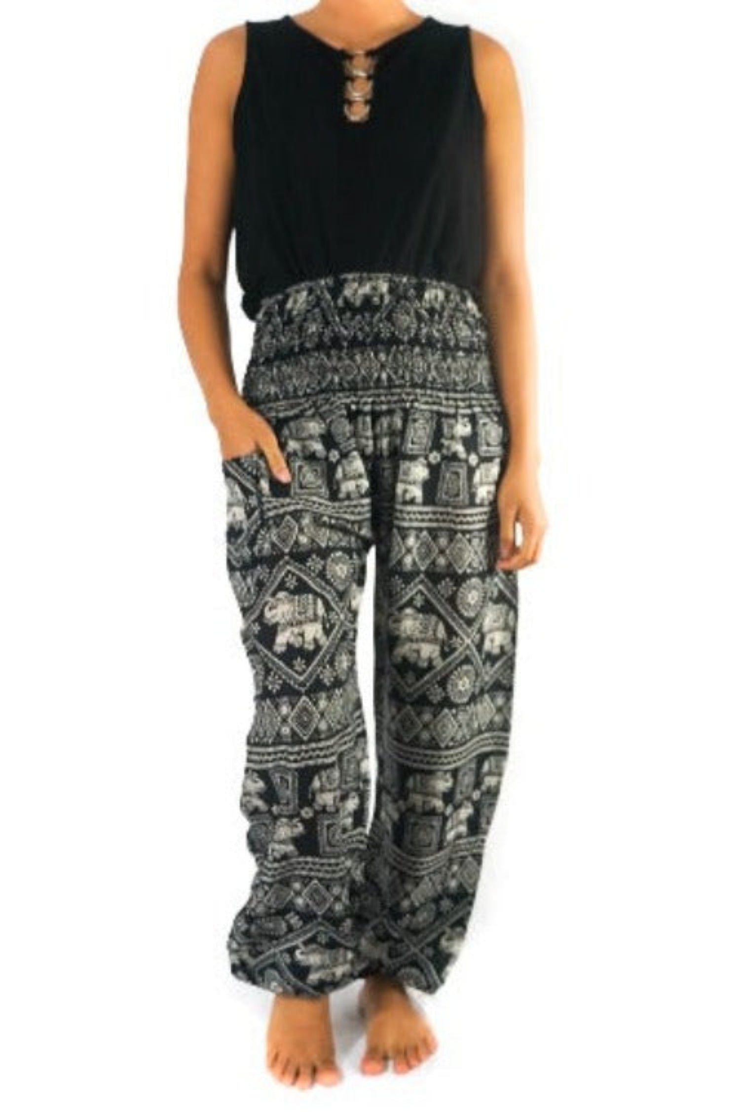 Black Elephant Pants