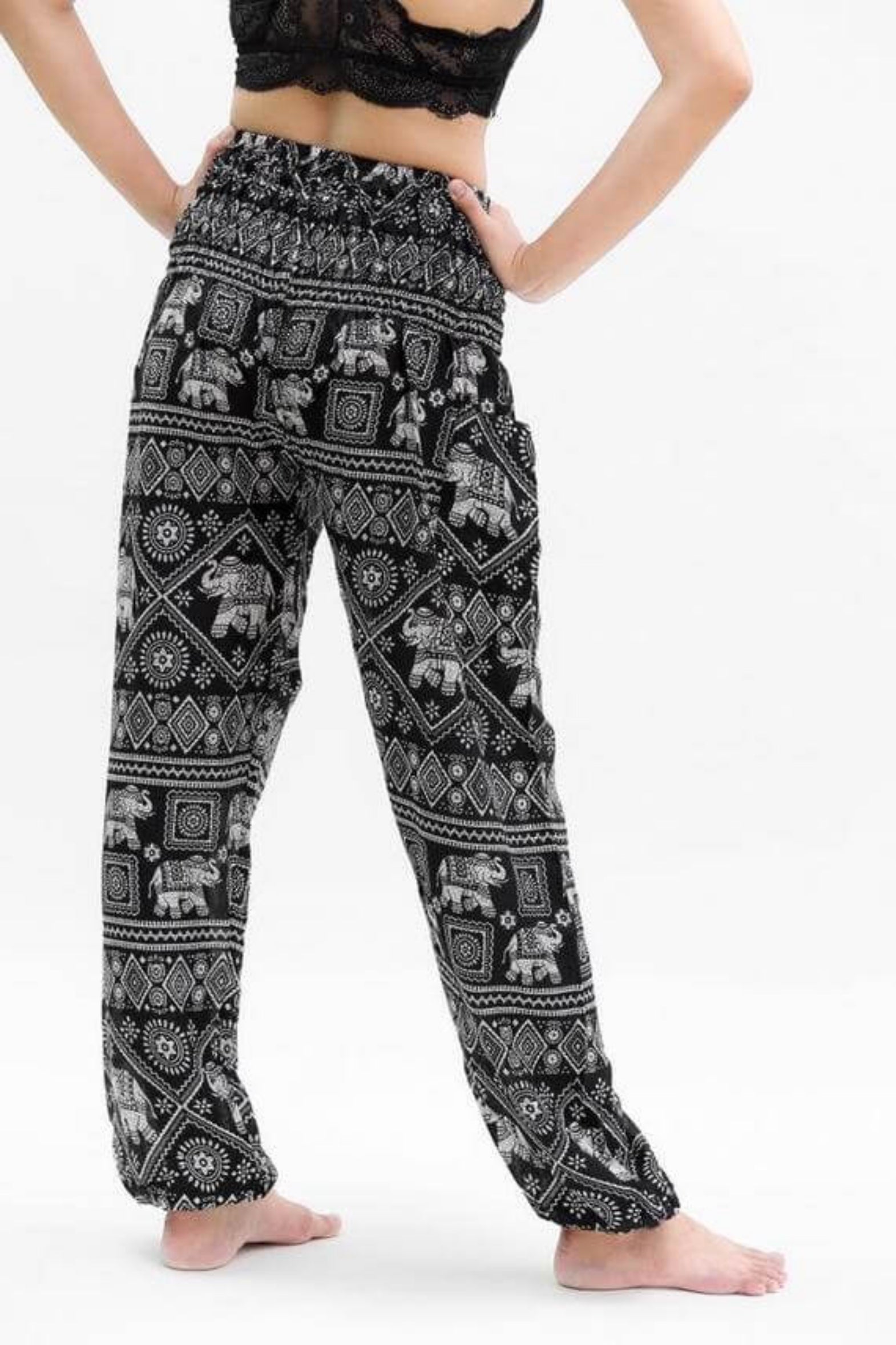 Black Elephant Pants