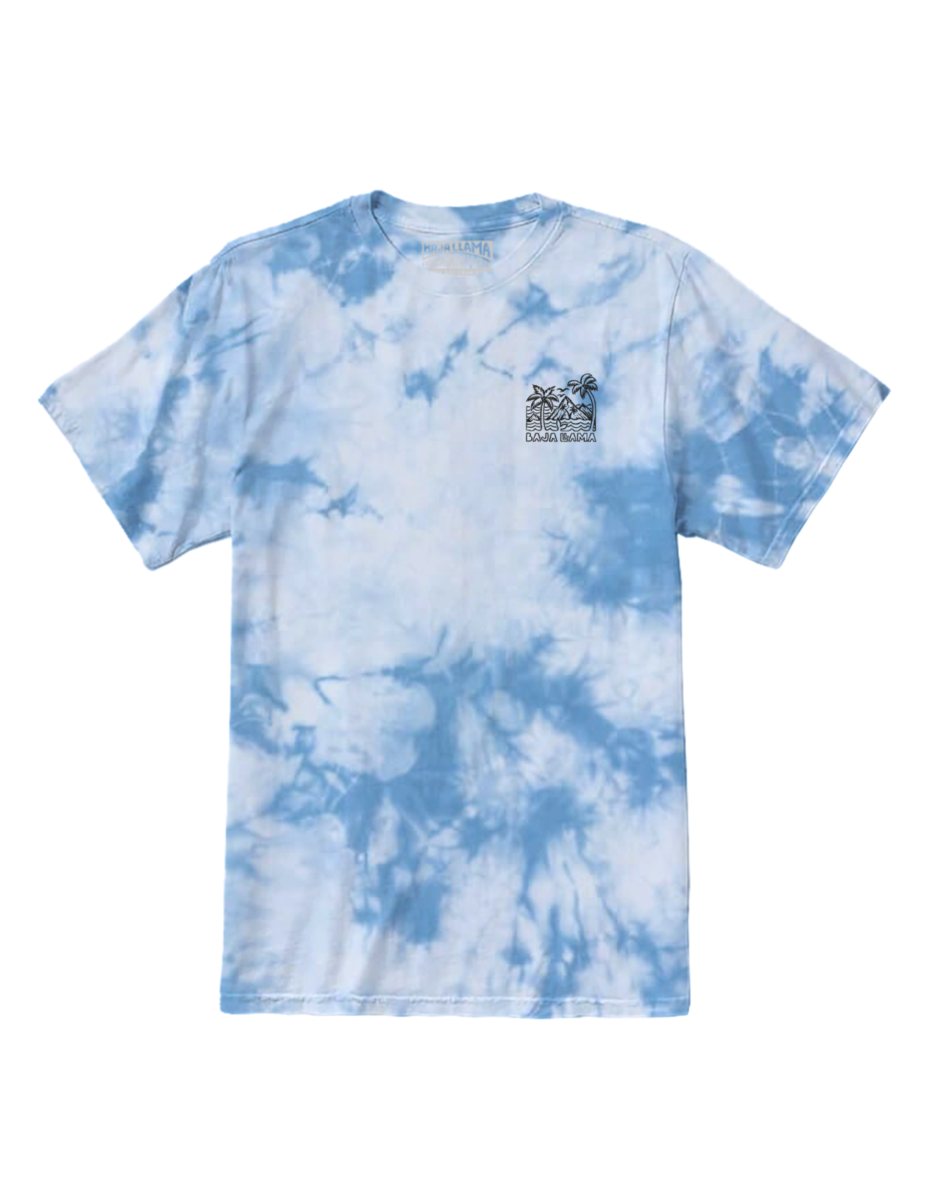 Wavy Dayz Blue Tie Dye Tee