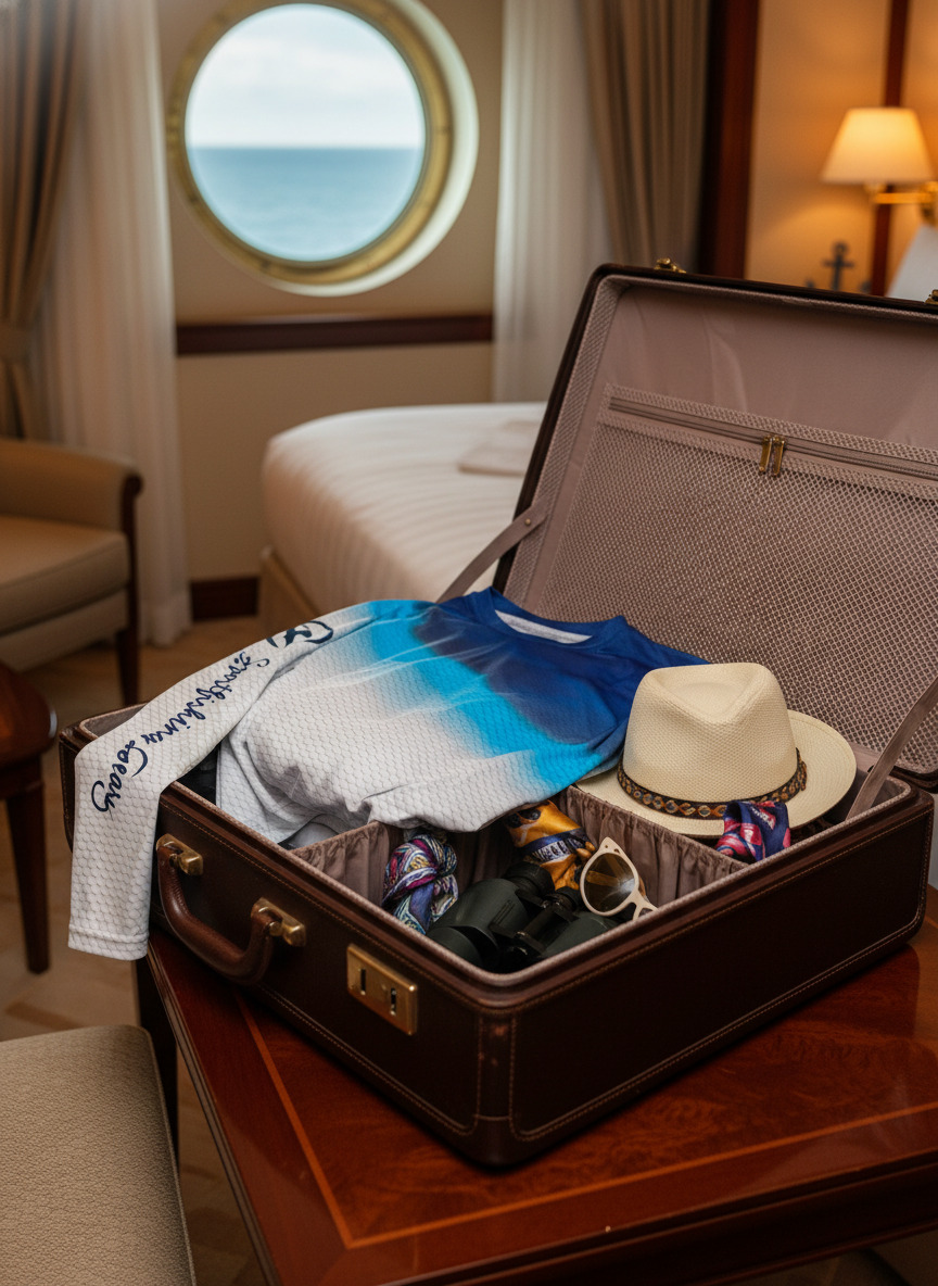 Long-sleeve shirt with blue and white gradient design on a transparent background