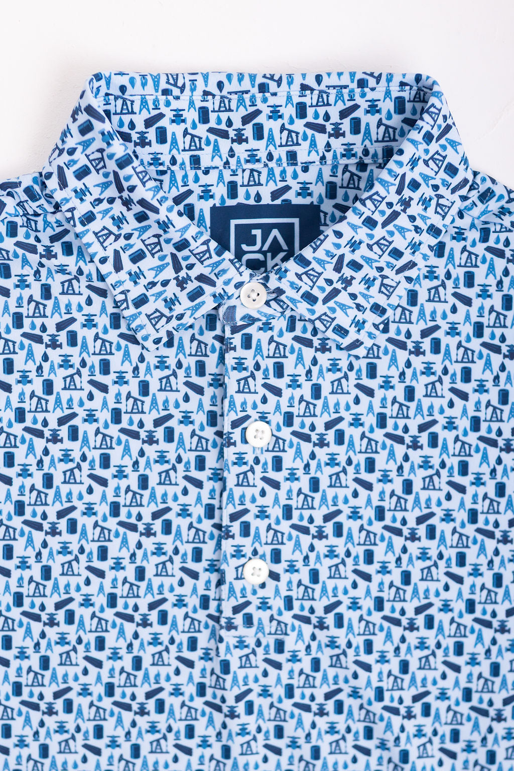 Jack Golf Apparel Boom Town Light Blue