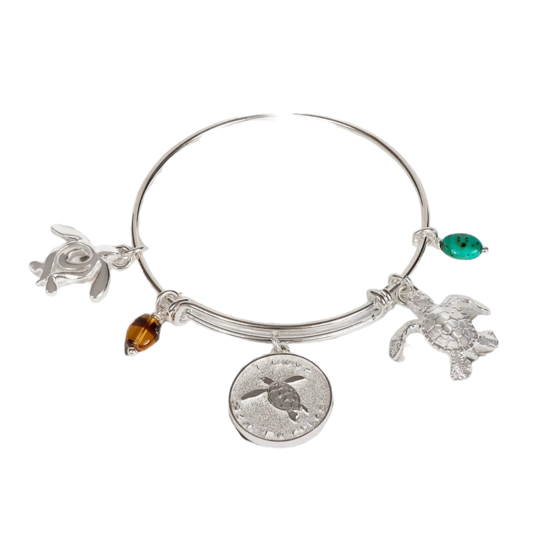 Sea Turtle Bangle Bracelet