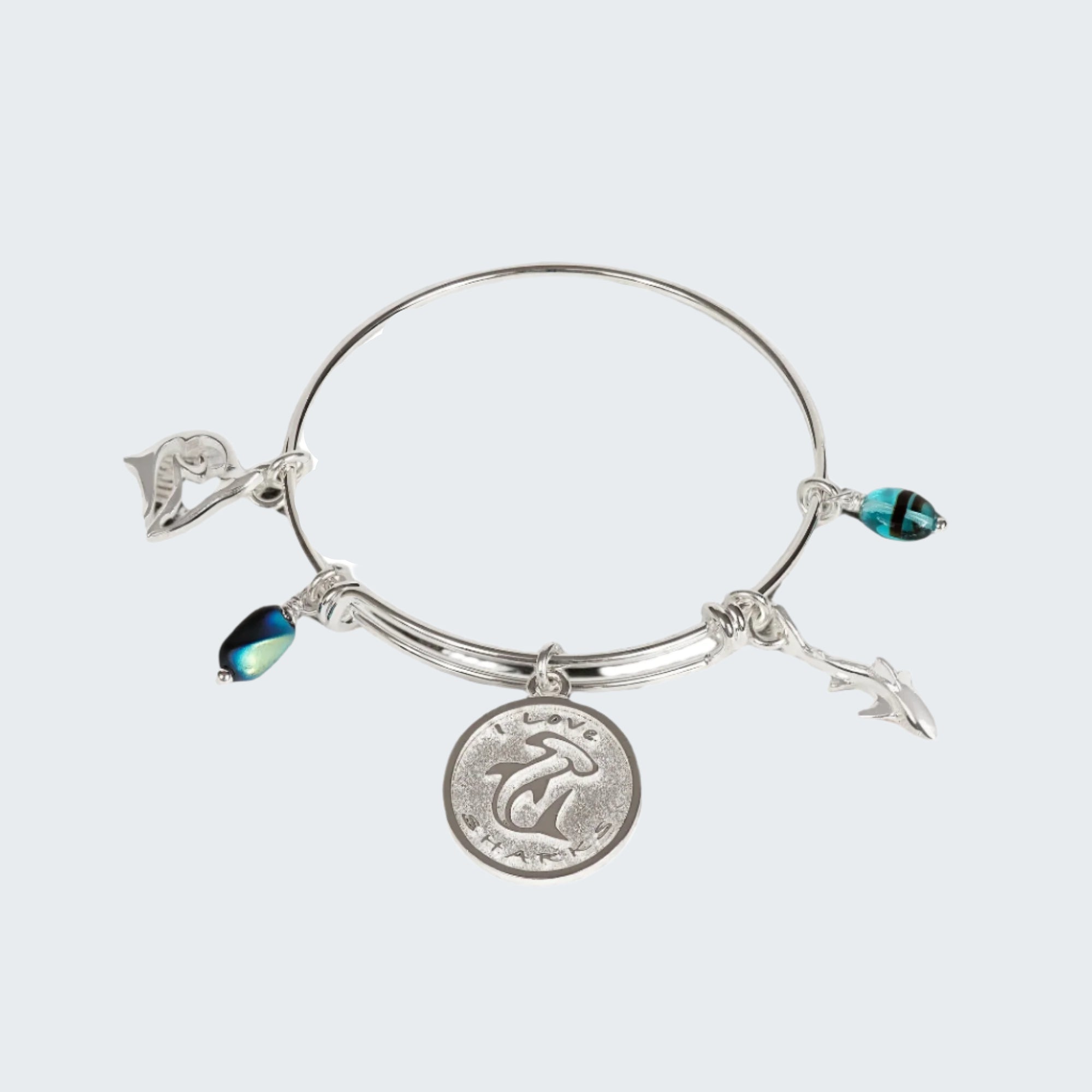 Reef Shark Bangle Bracelet