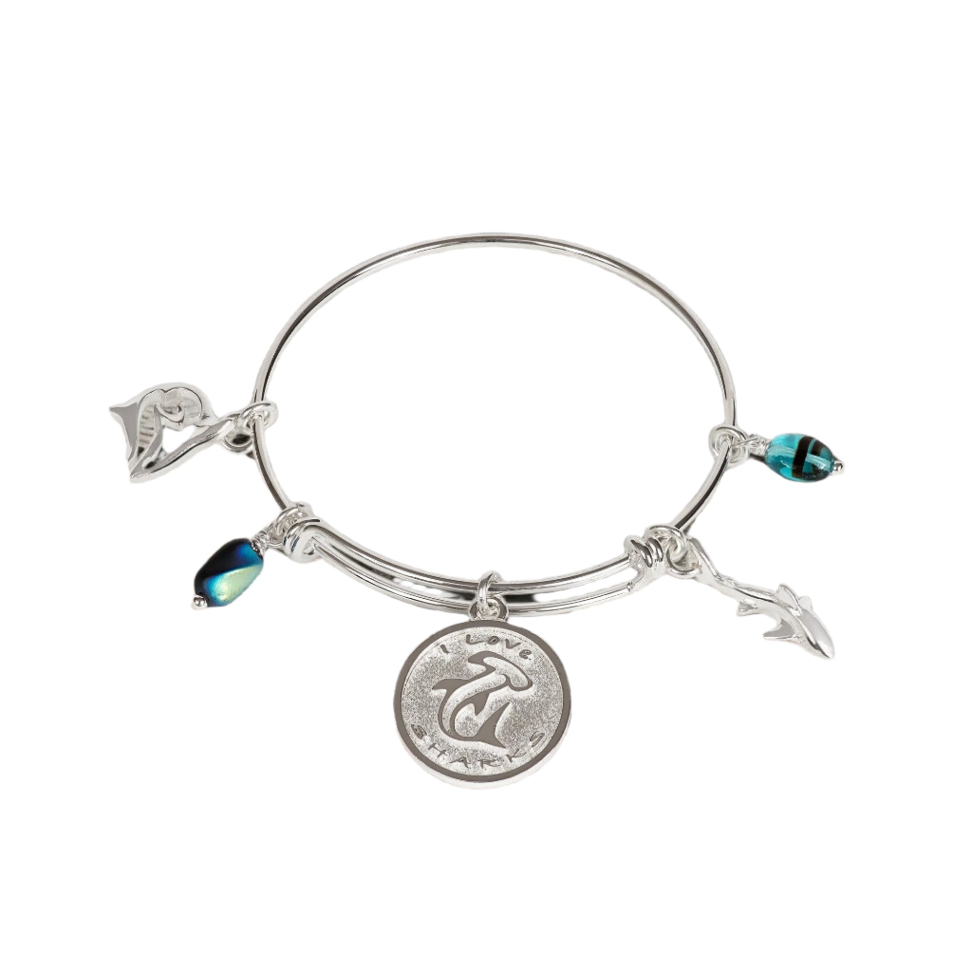 Reef Shark Bangle Bracelet
