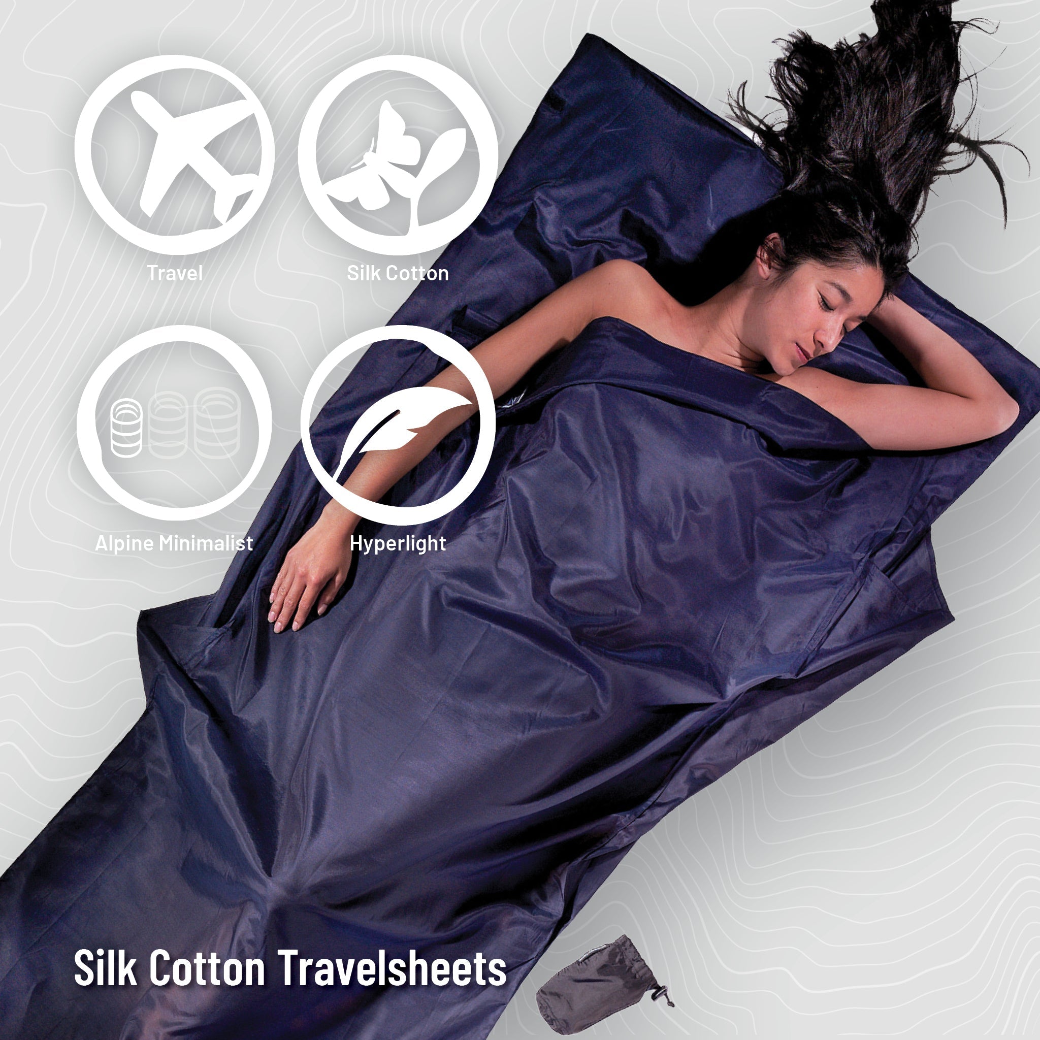 COCOON Coupler TravelSheet™ Silk / Cotton
