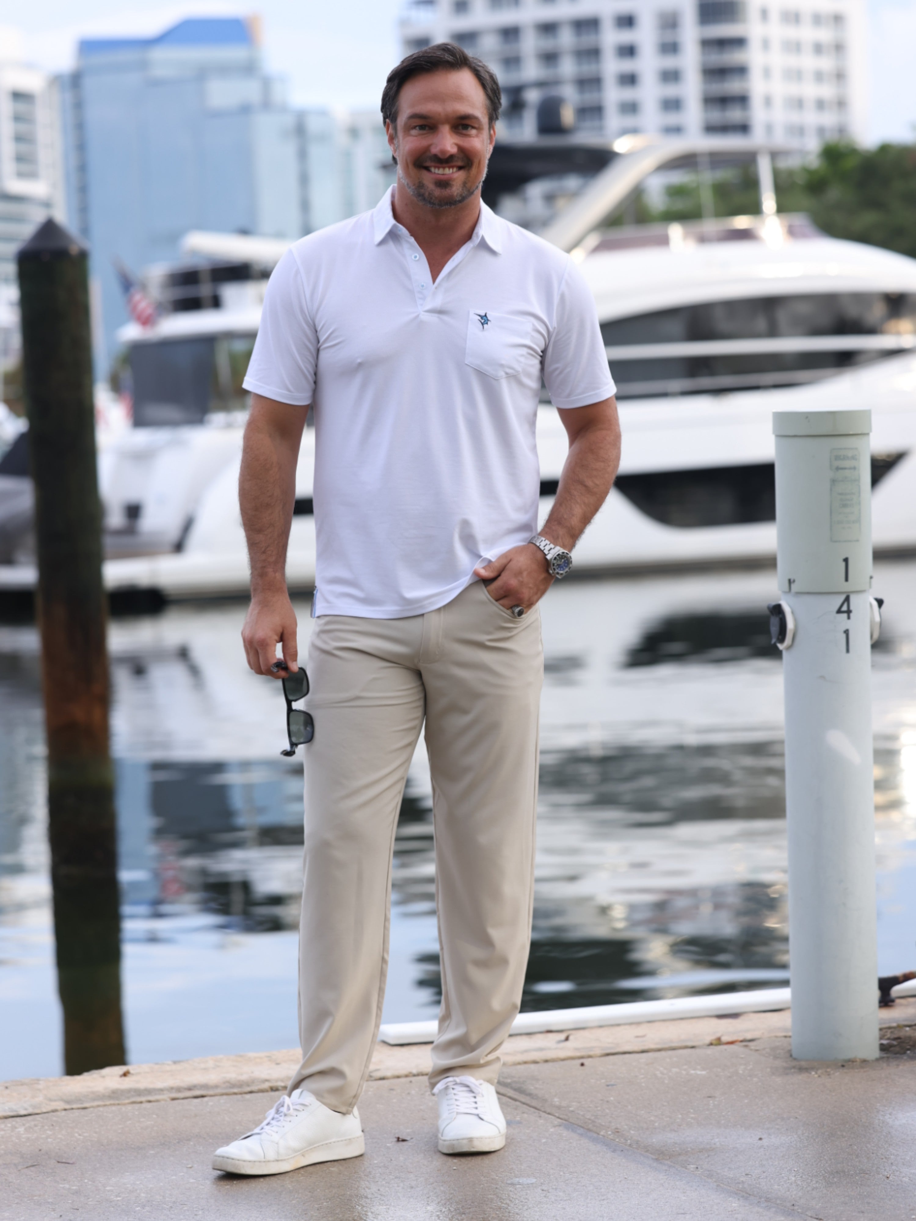 White Water Life Charleston Polo