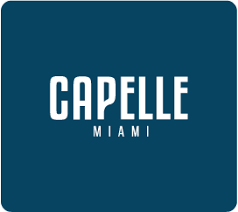 G Capelle Miami logo on a blue background