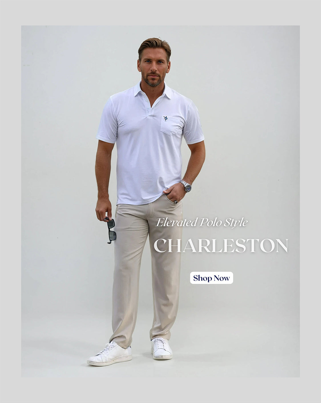 White Water Life Charleston Polo