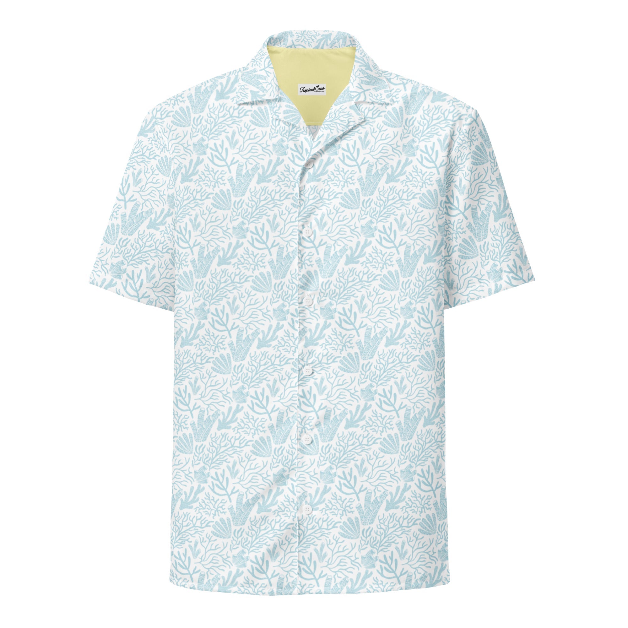 Men’s Coral Reef Resort Button Down Shirt 