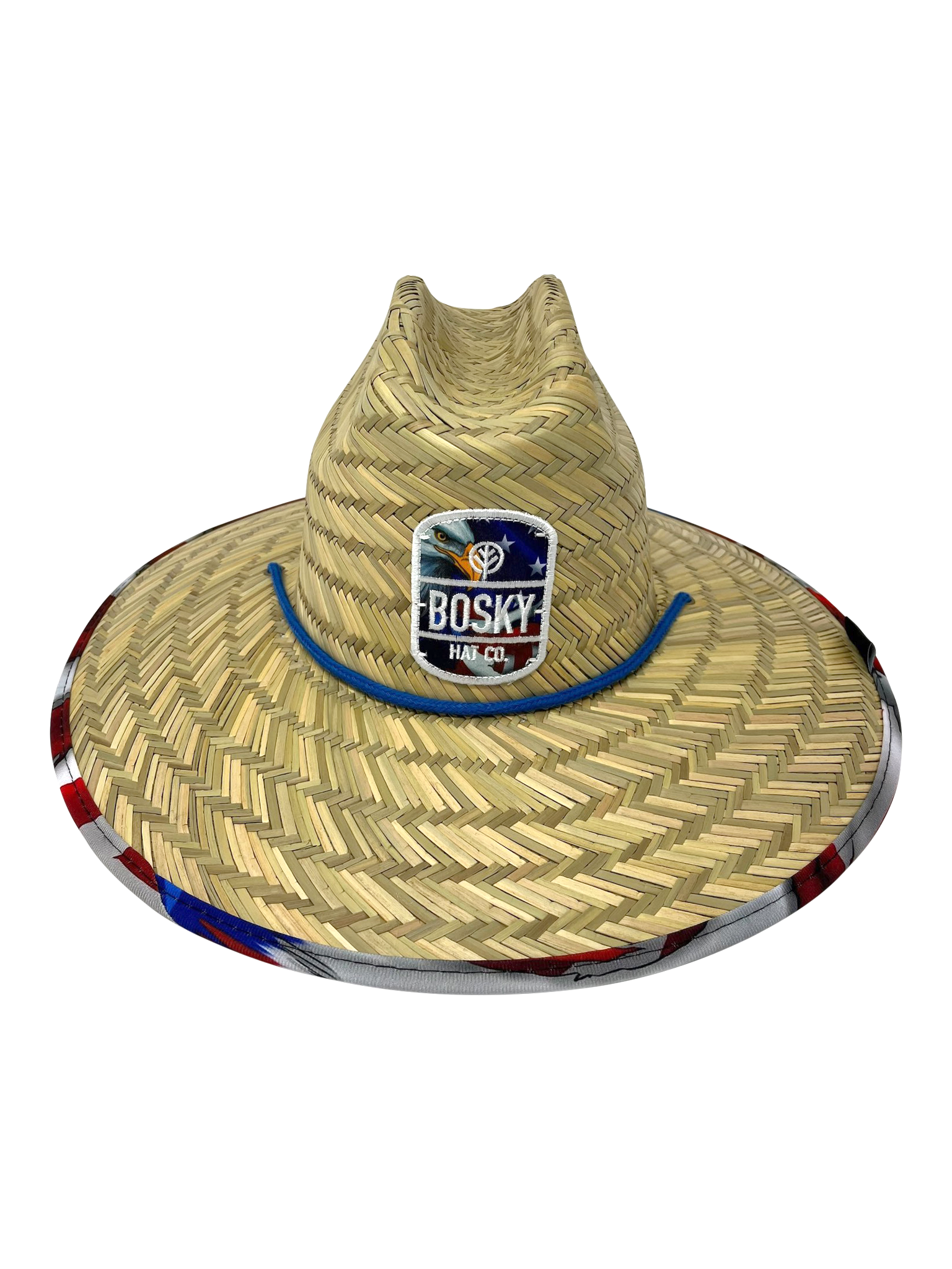 Patriot Bald Eagle Straw Hat