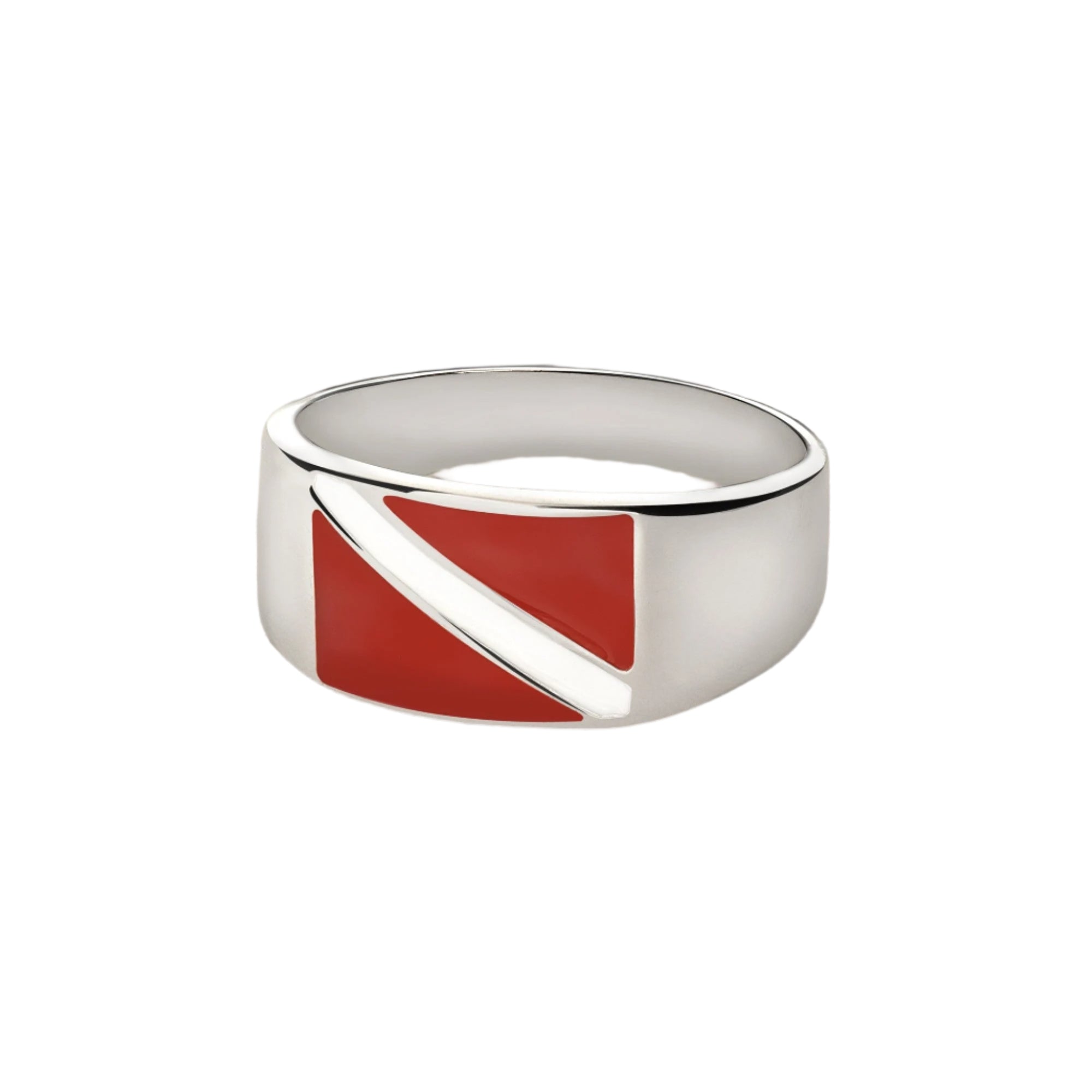 Scuba Diver Ring Sterling Silver
