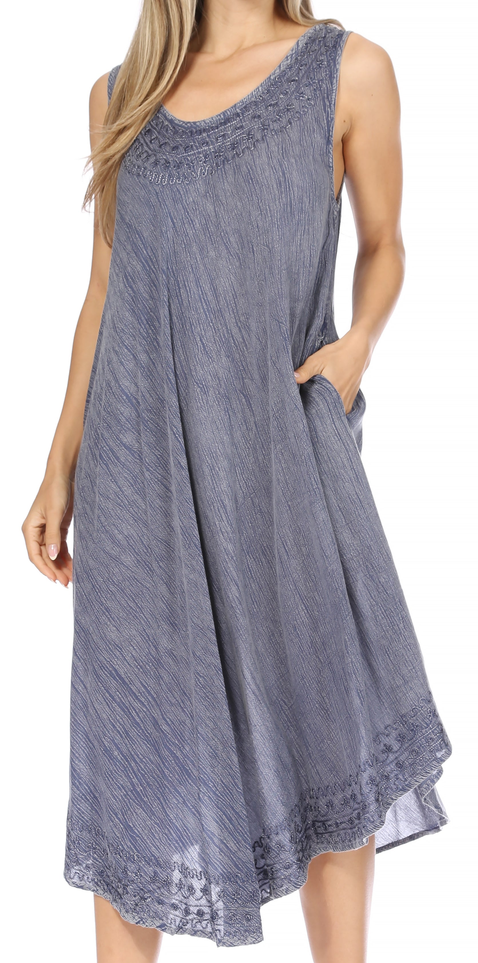 Gray Dress