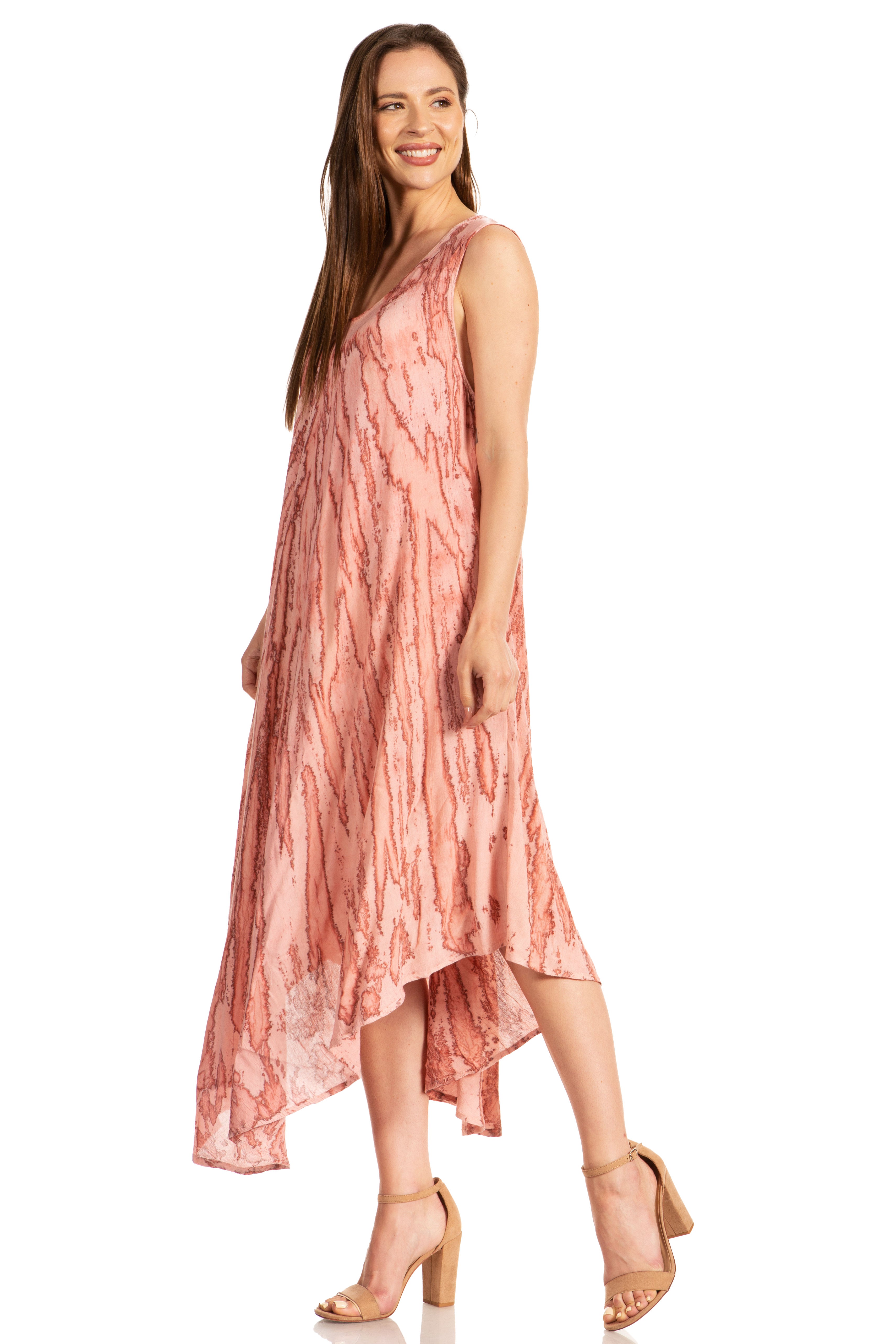 Pink Sleeveless Dress