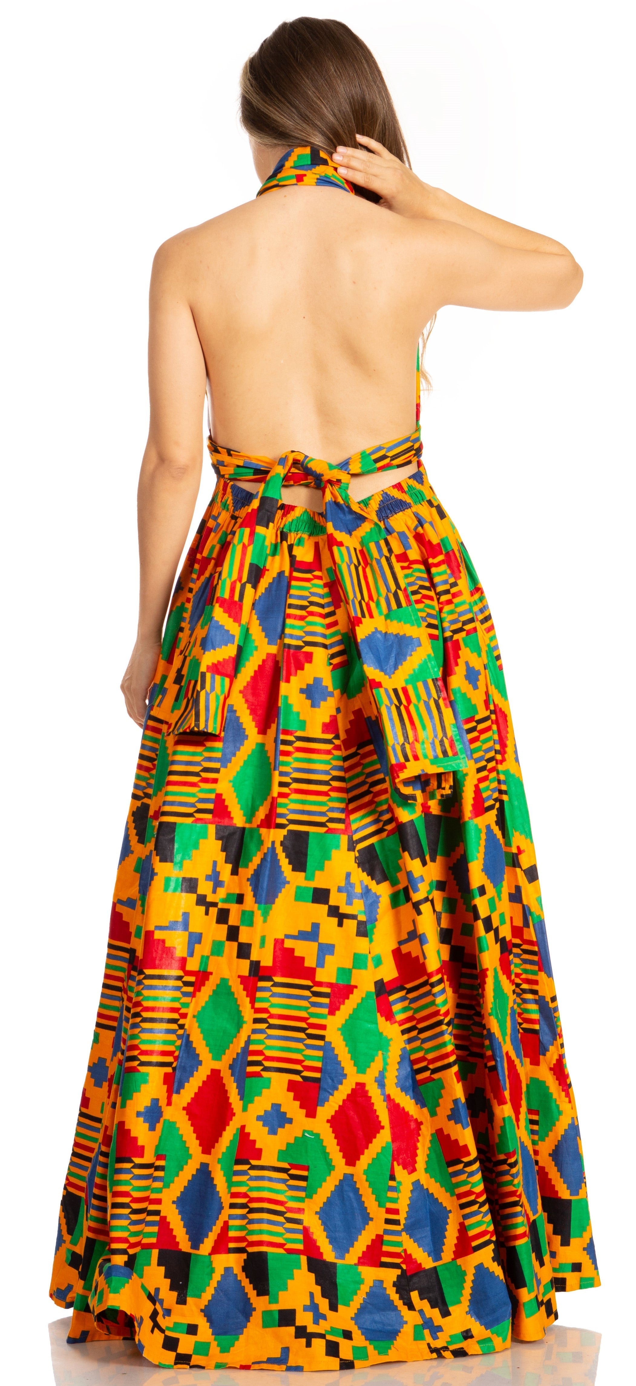 Sakkas - Sandy Sexy Backless Year Around Long Maxi Infinity Dress