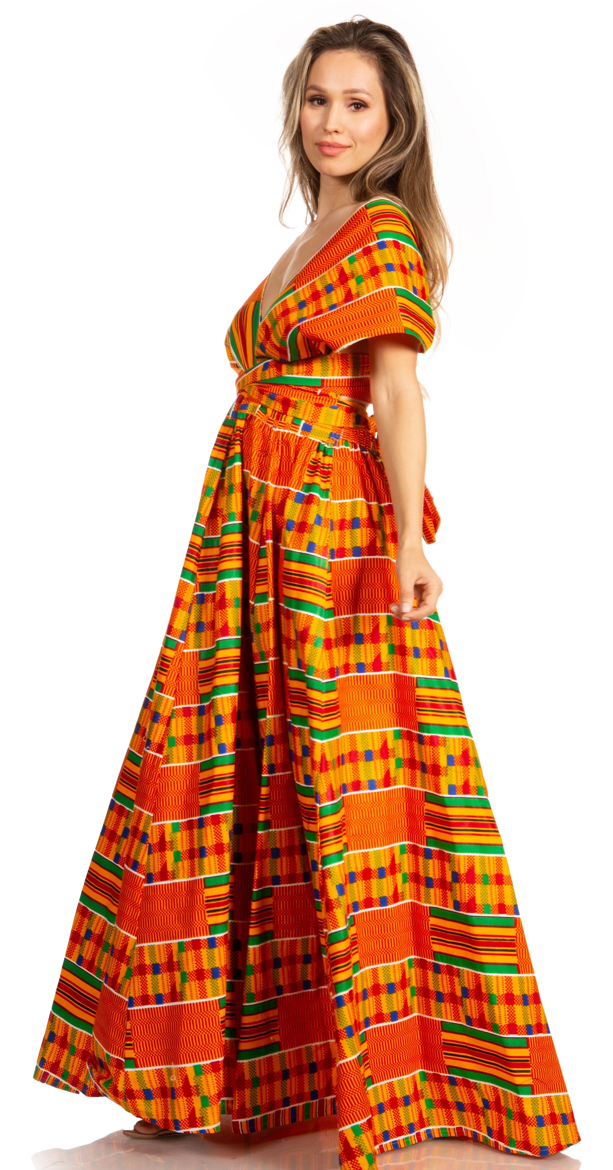 Sakkas - Sandy Sexy Backless Year Around Long Maxi Infinity Dress
