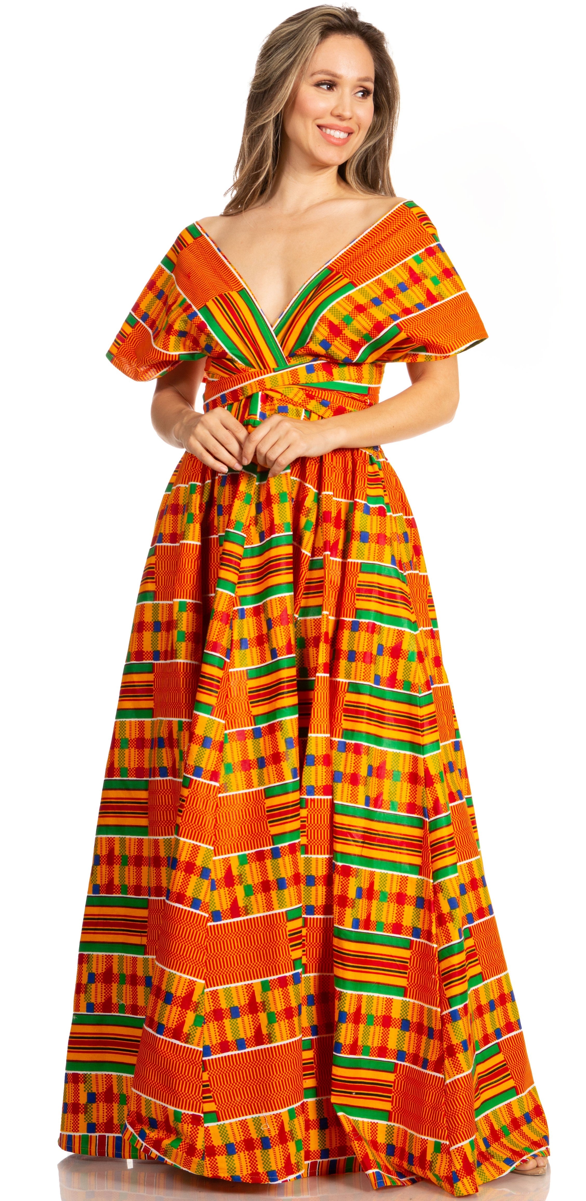 Sakkas - Sandy Sexy Backless Year Around Long Maxi Infinity Dress