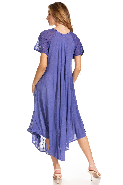 Purple Lace Dress