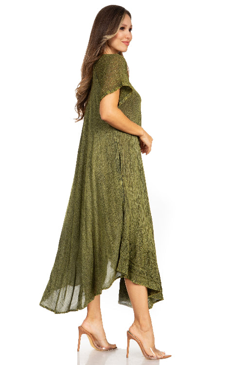 Green Lace Dress