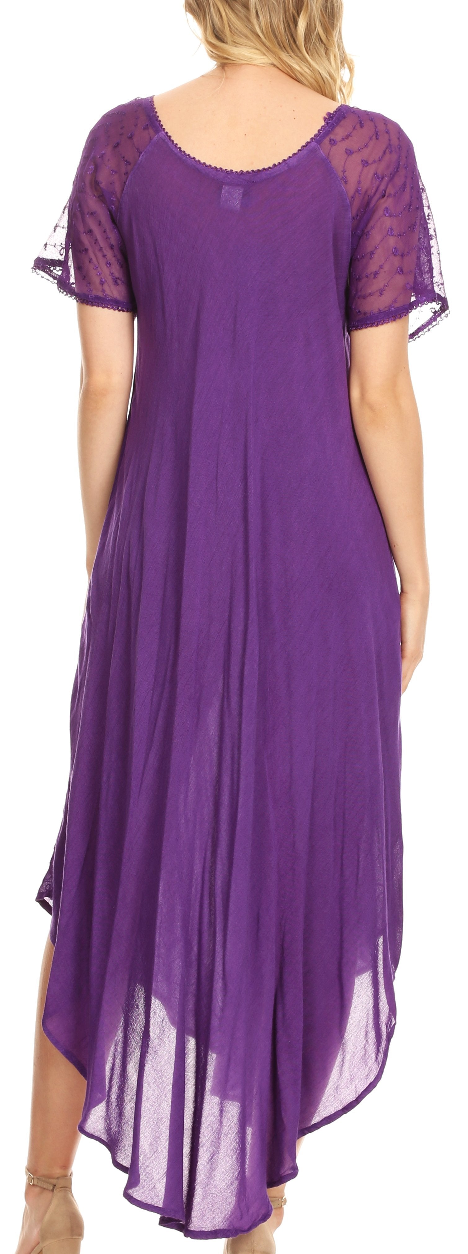 Purple Lace Dress