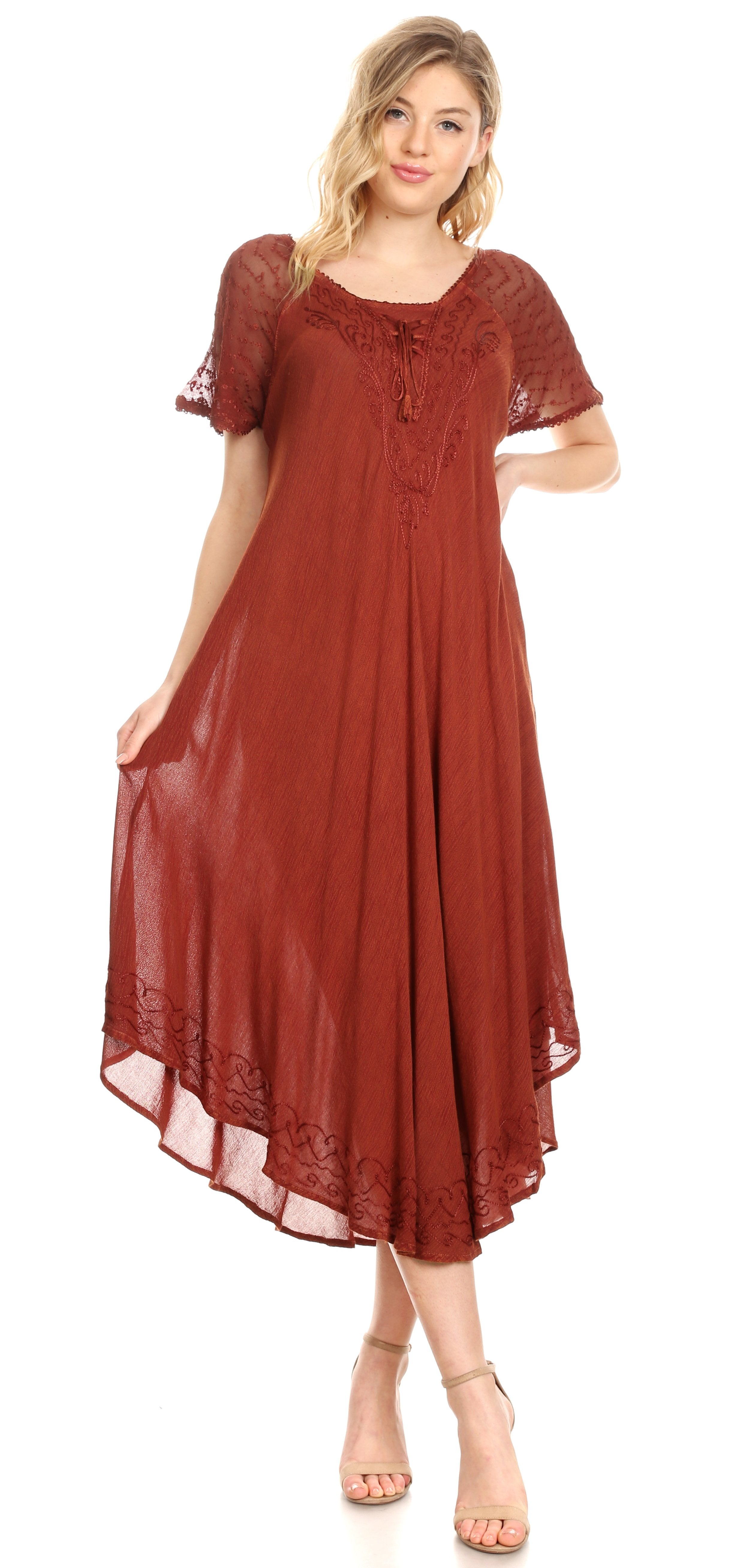 Rusty Lace Dress
