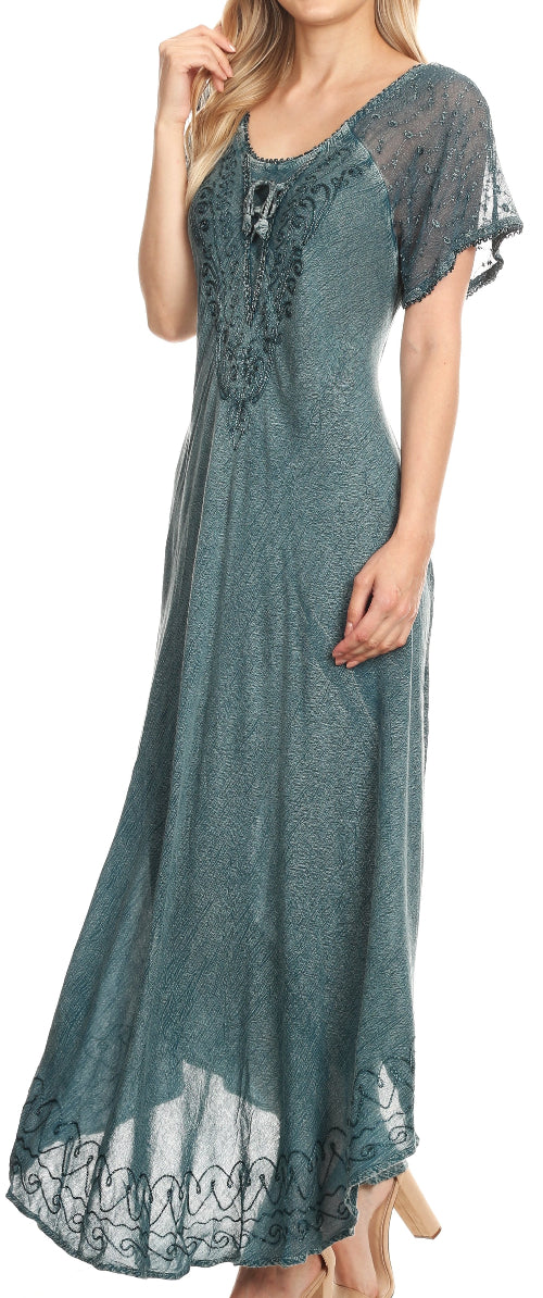 Blue Lace Dress