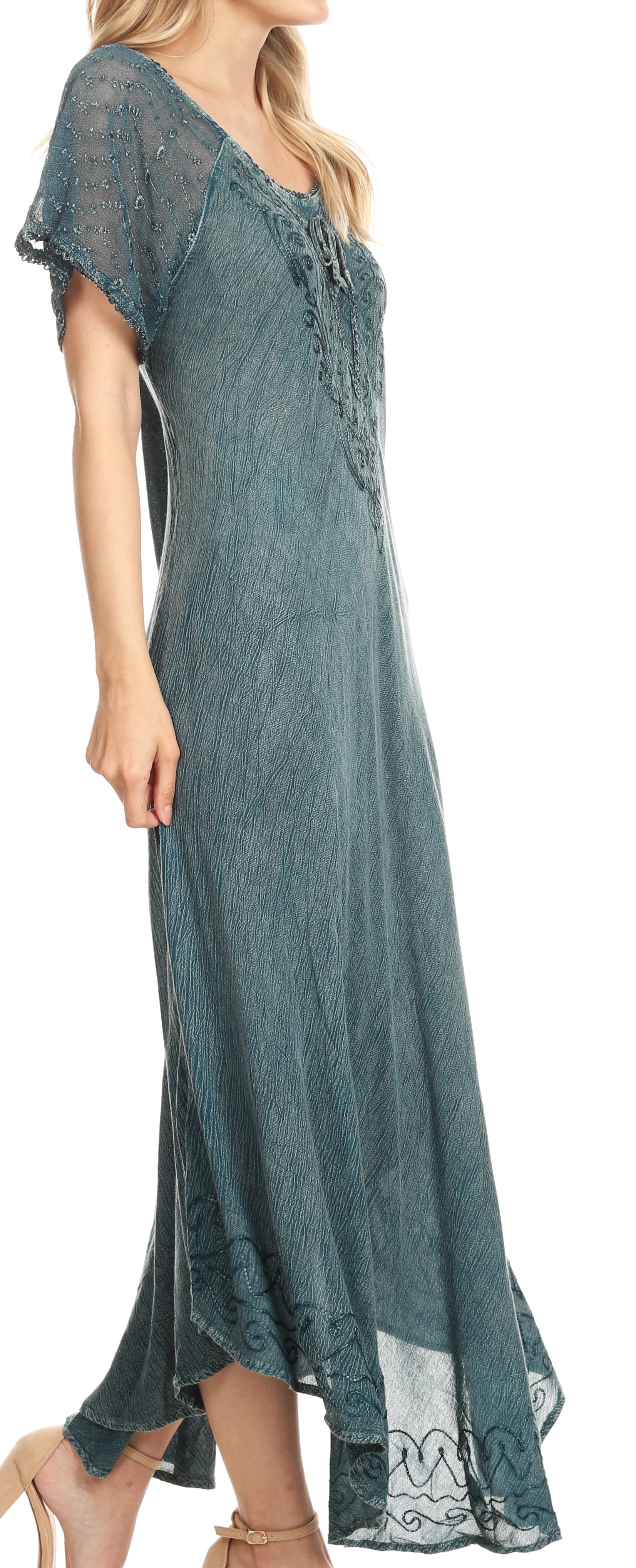 Blue Lace Dress