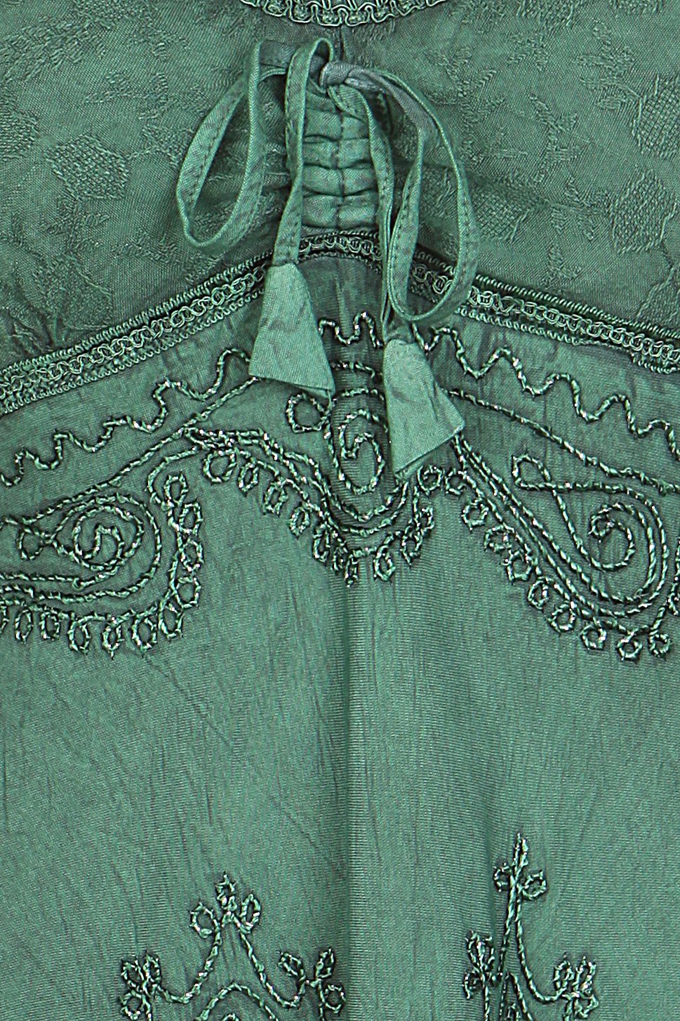 Sakkas - Stonewashed Rayon Adjustable Spaghetti Straps Mid Length Dress
