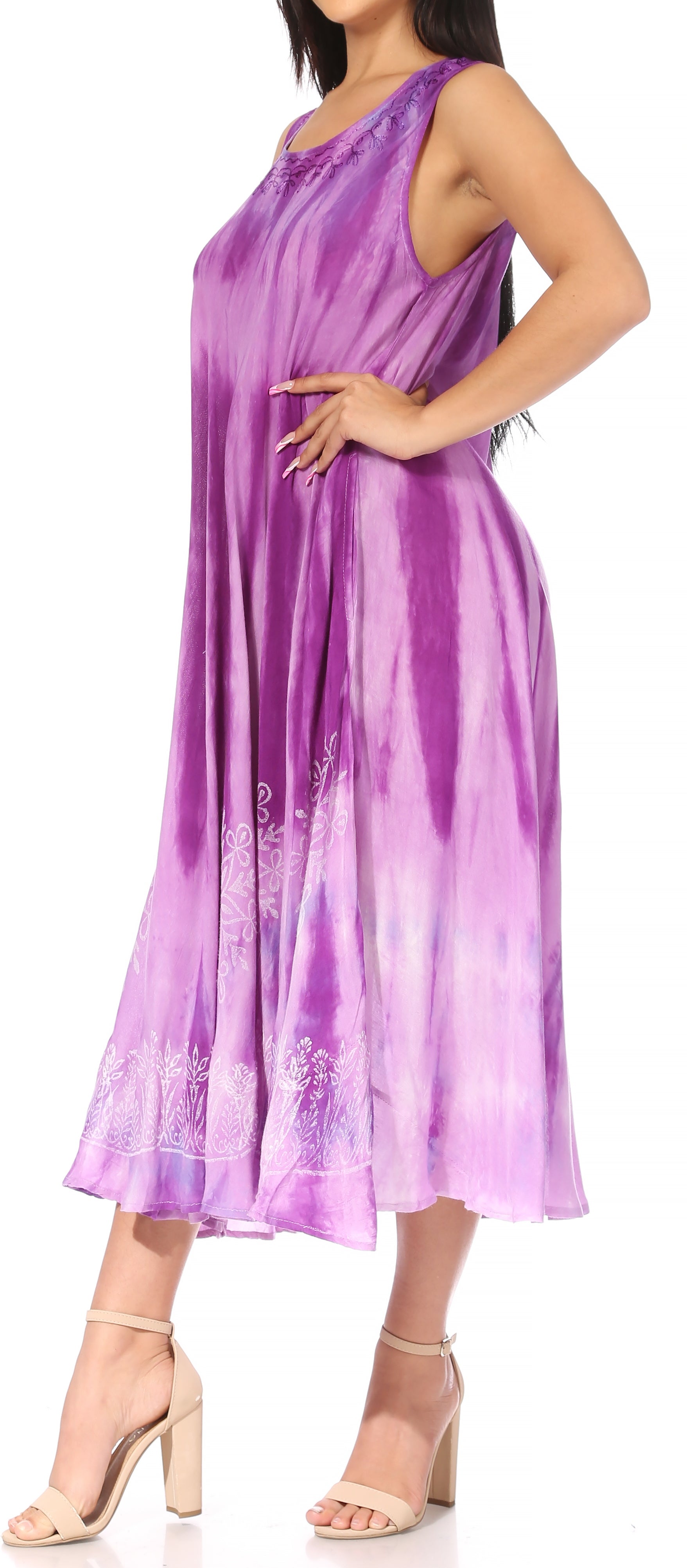 Sakkas - Liza Sleeveless Maxi Caftan