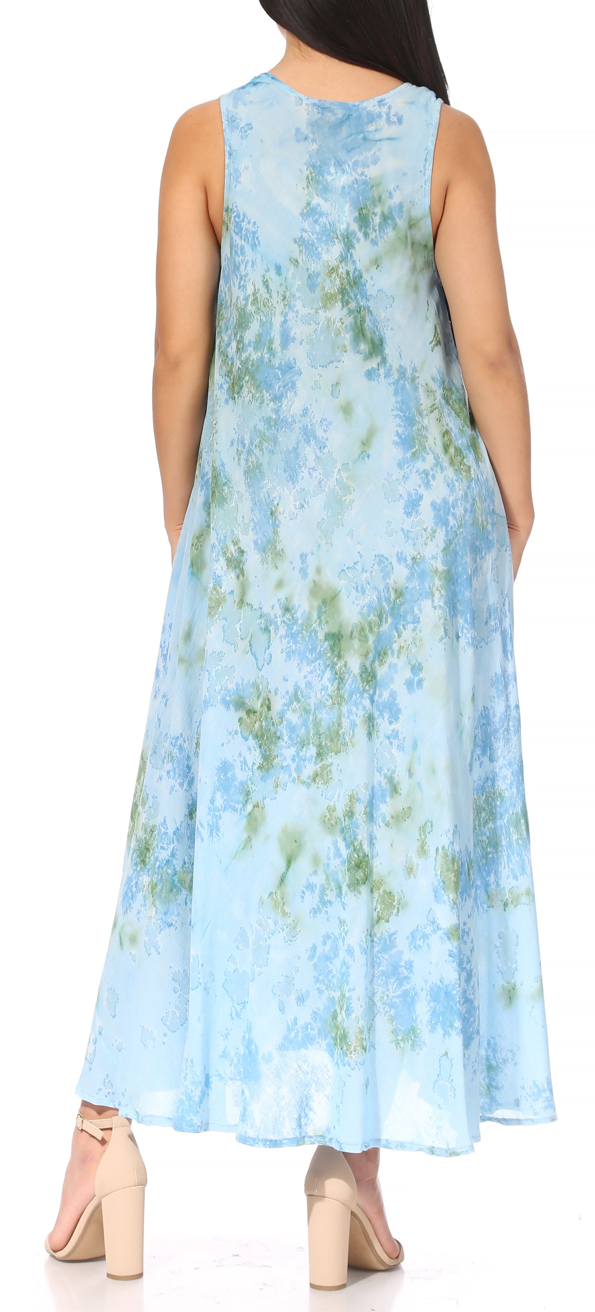 Sakkas - Liza Sleeveless Maxi Caftan
