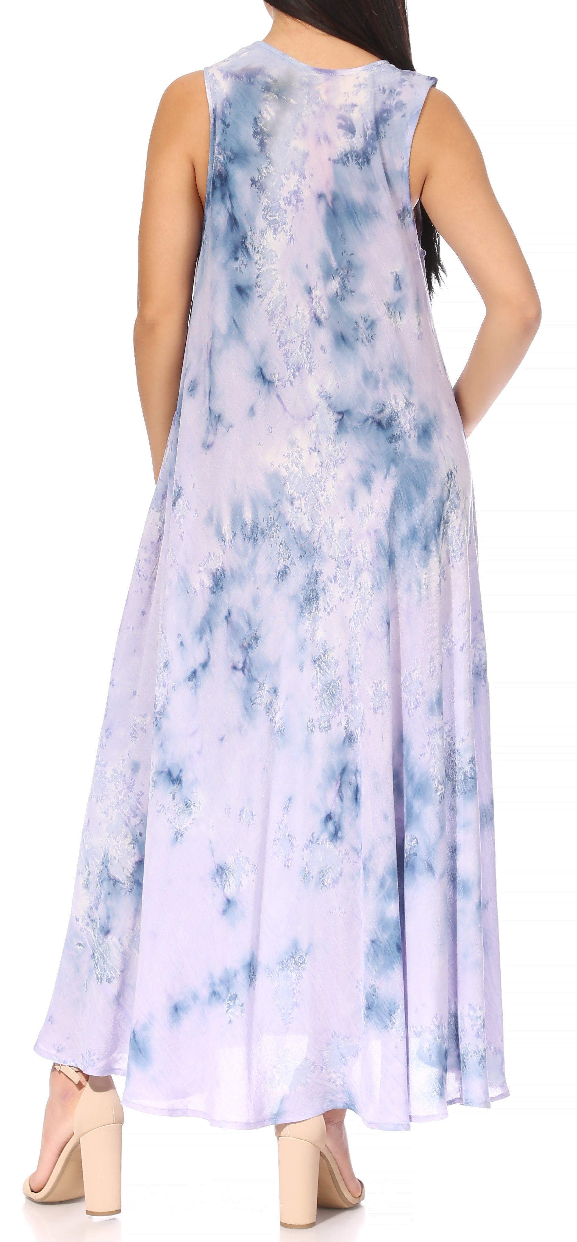 Sakkas - Liza Sleeveless Maxi Caftan
