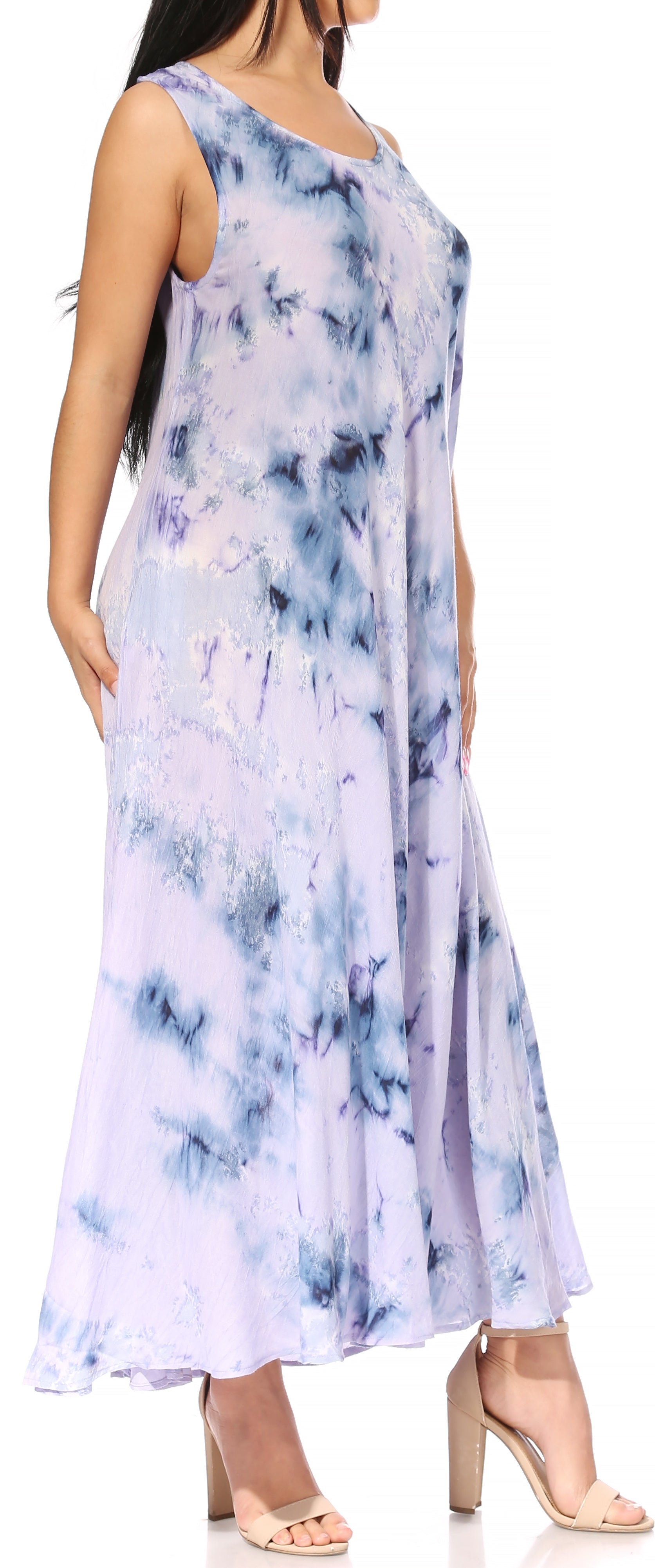 Sakkas - Liza Sleeveless Maxi Caftan