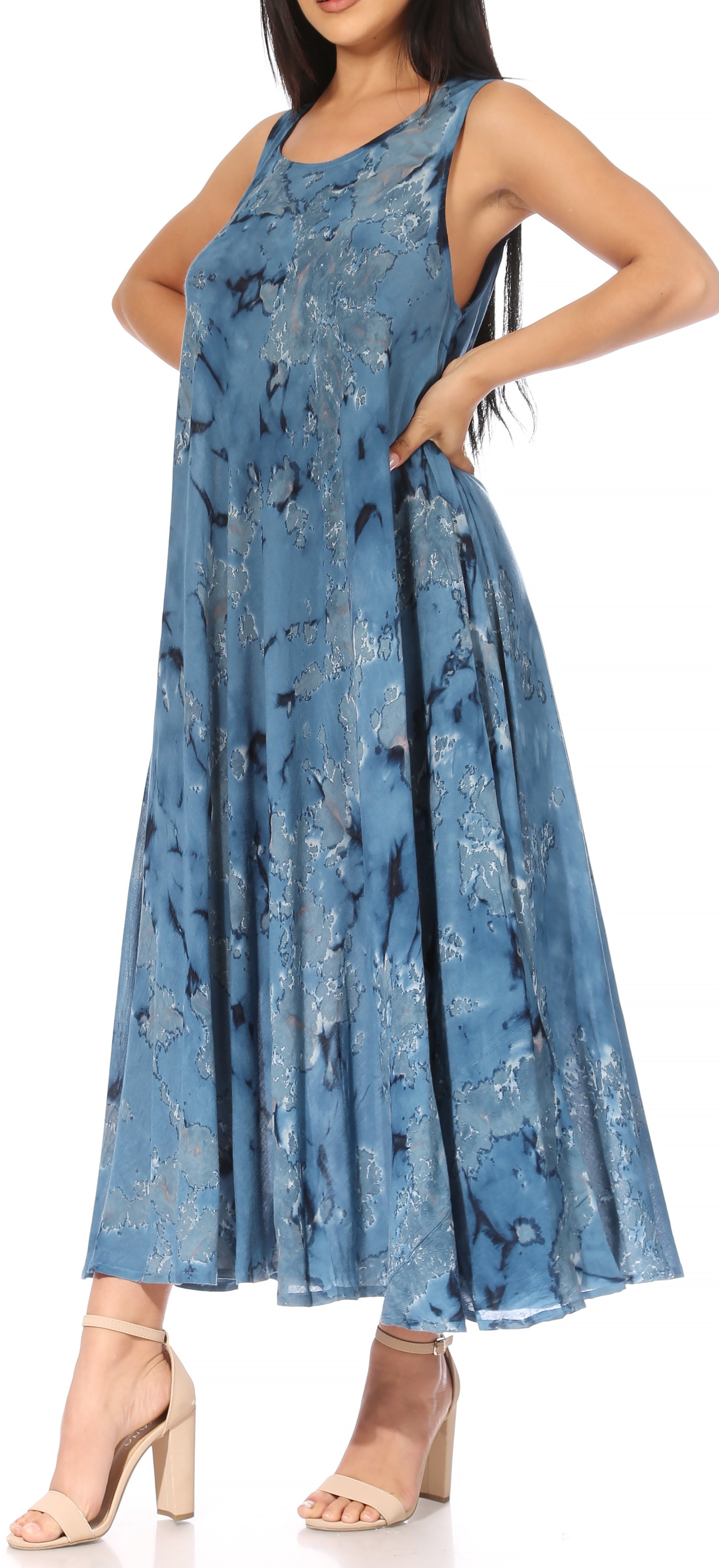 Sakkas - Liza Sleeveless Maxi Caftan