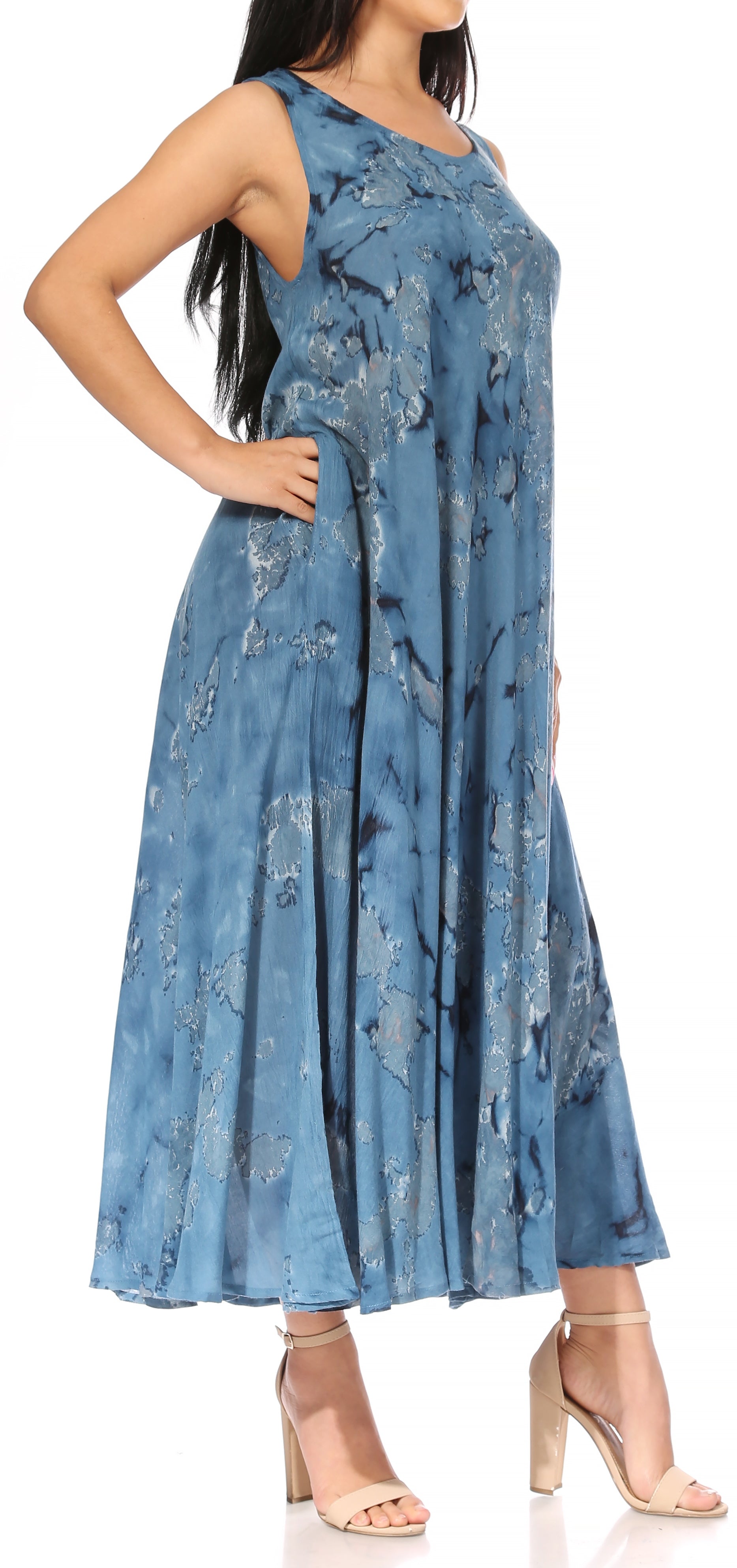 Sakkas - Liza Sleeveless Maxi Caftan