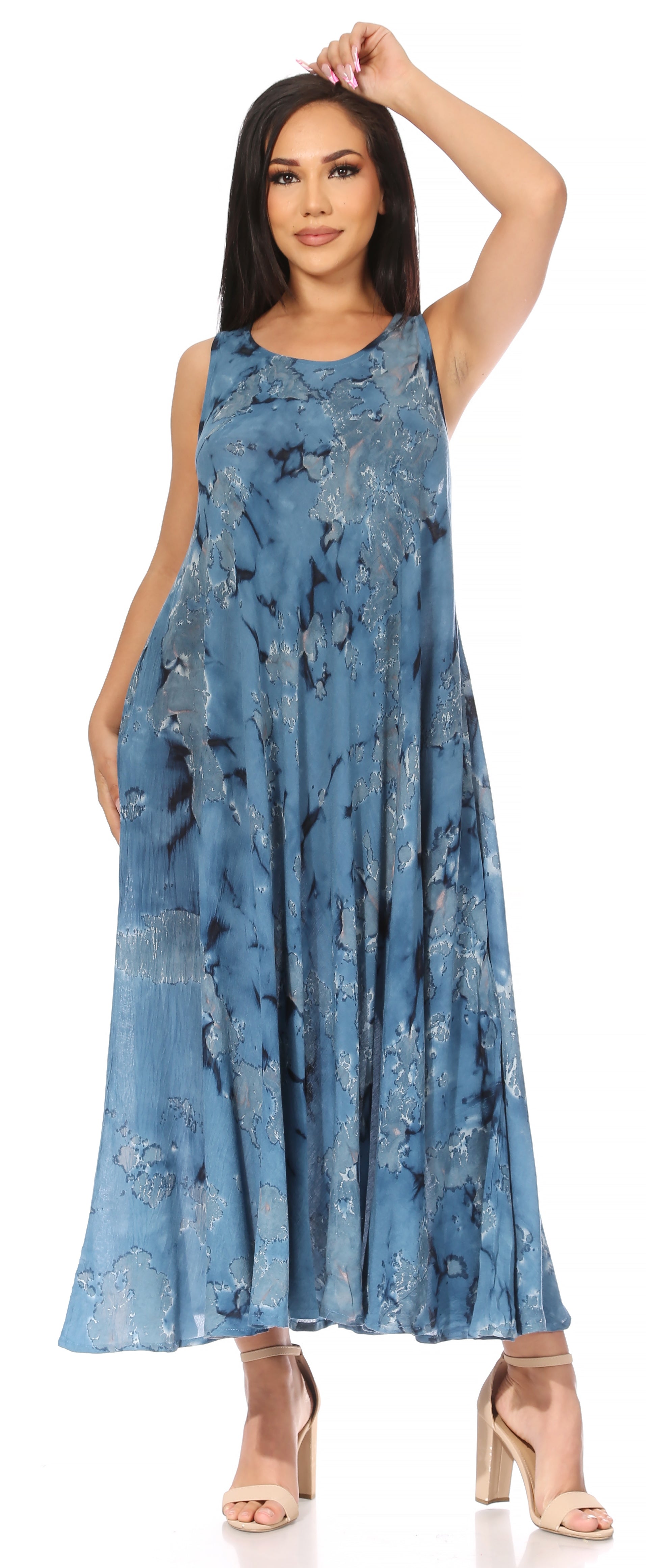Sakkas - Liza Sleeveless Maxi Caftan