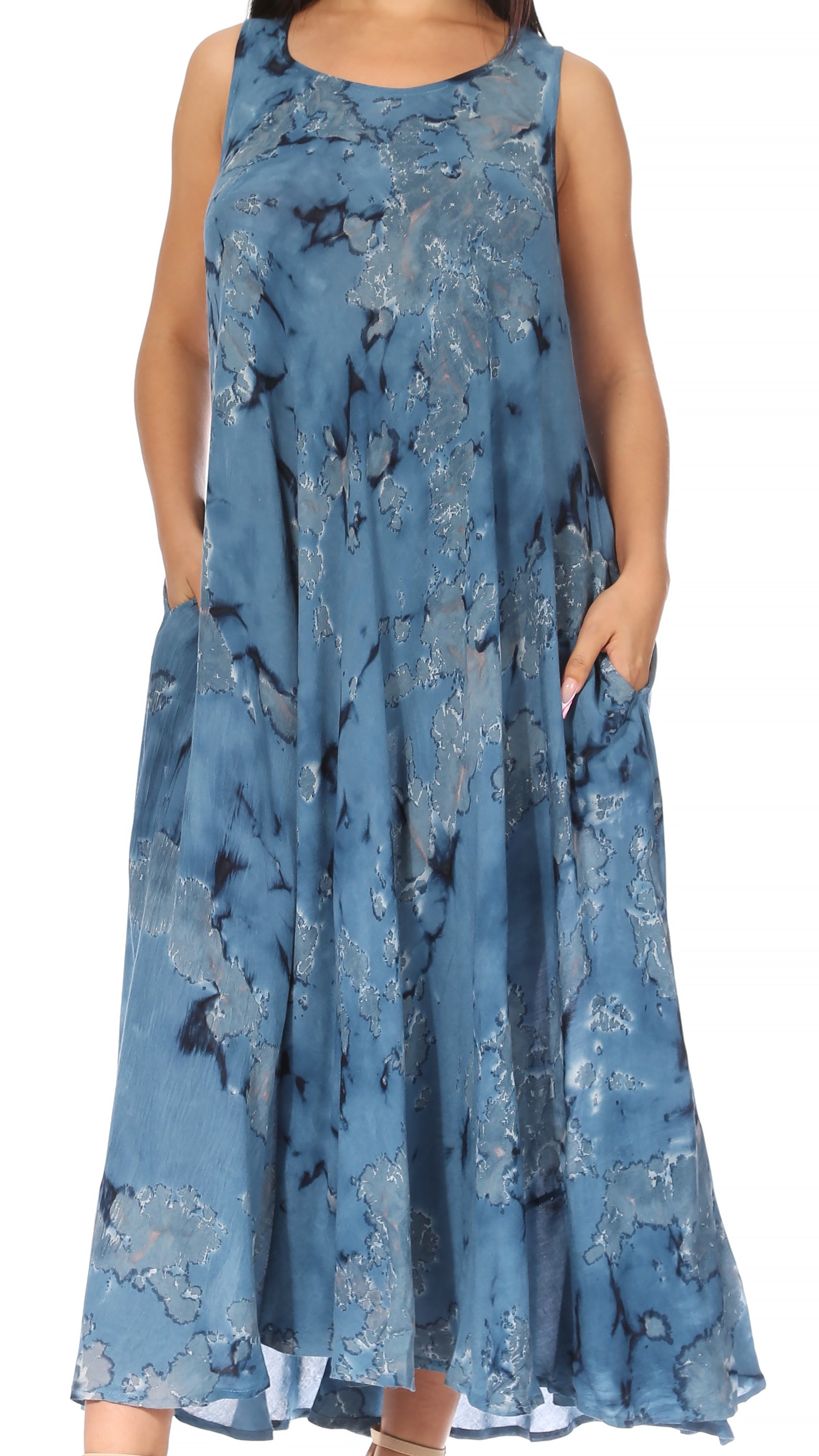 Sakkas - Liza Sleeveless Maxi Caftan