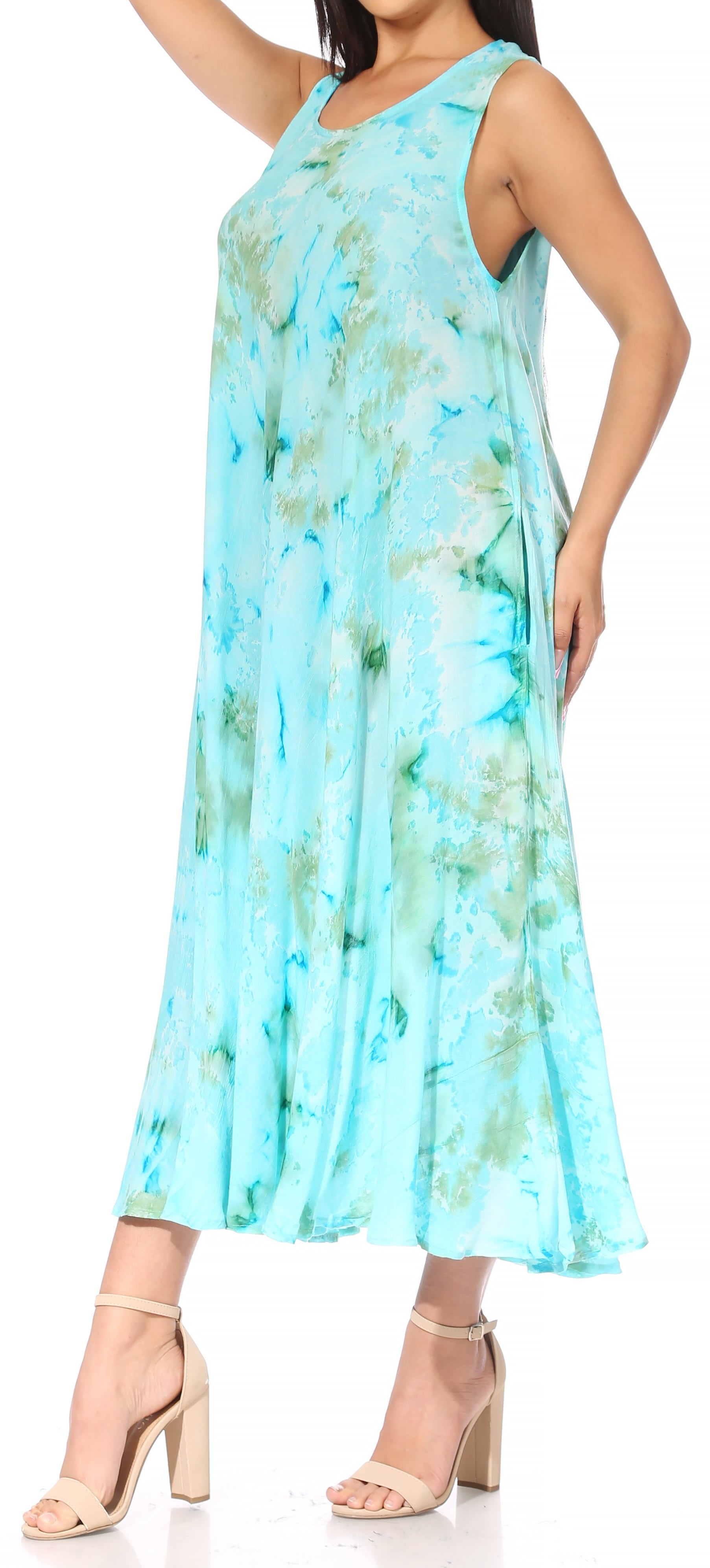 Sakkas - Liza Sleeveless Maxi Caftan