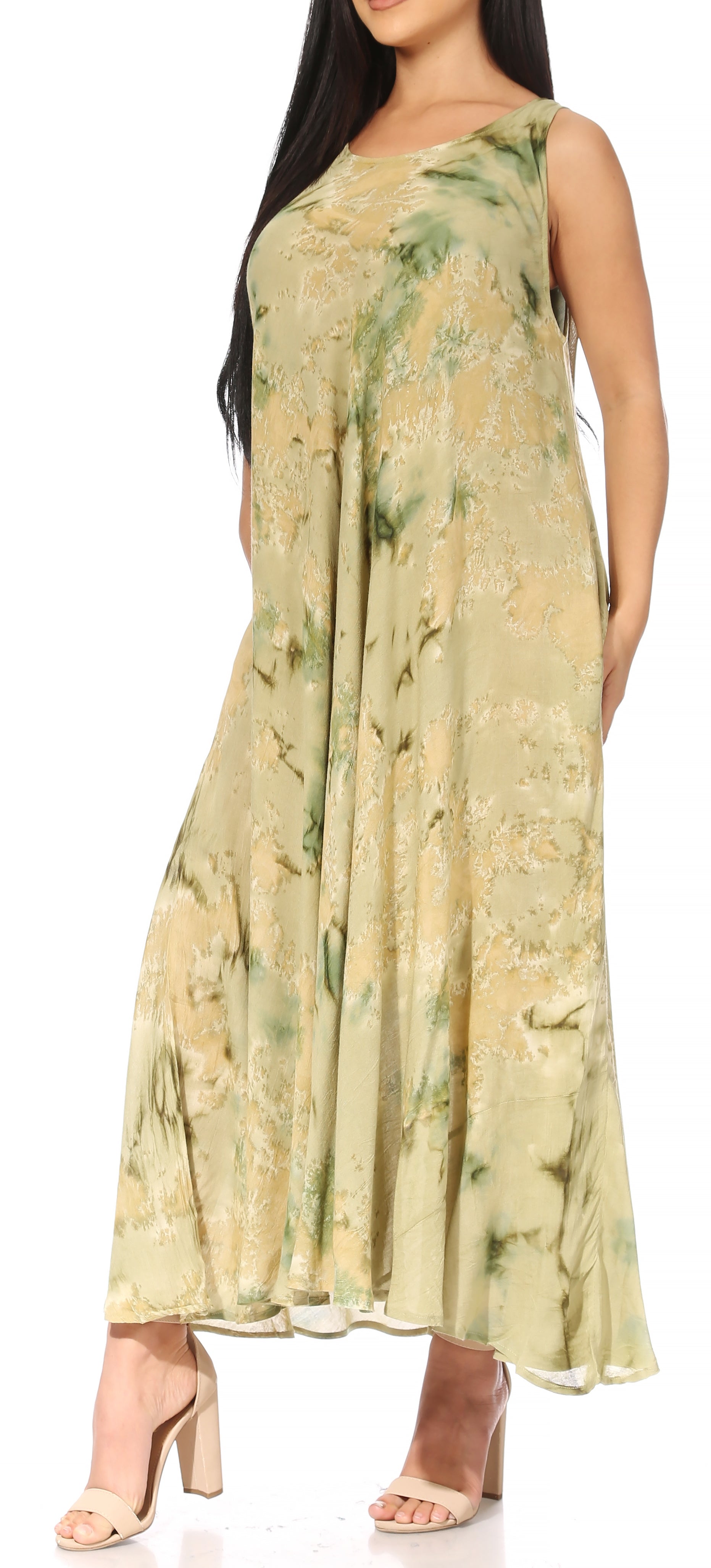 Sakkas - Liza Sleeveless Maxi Caftan