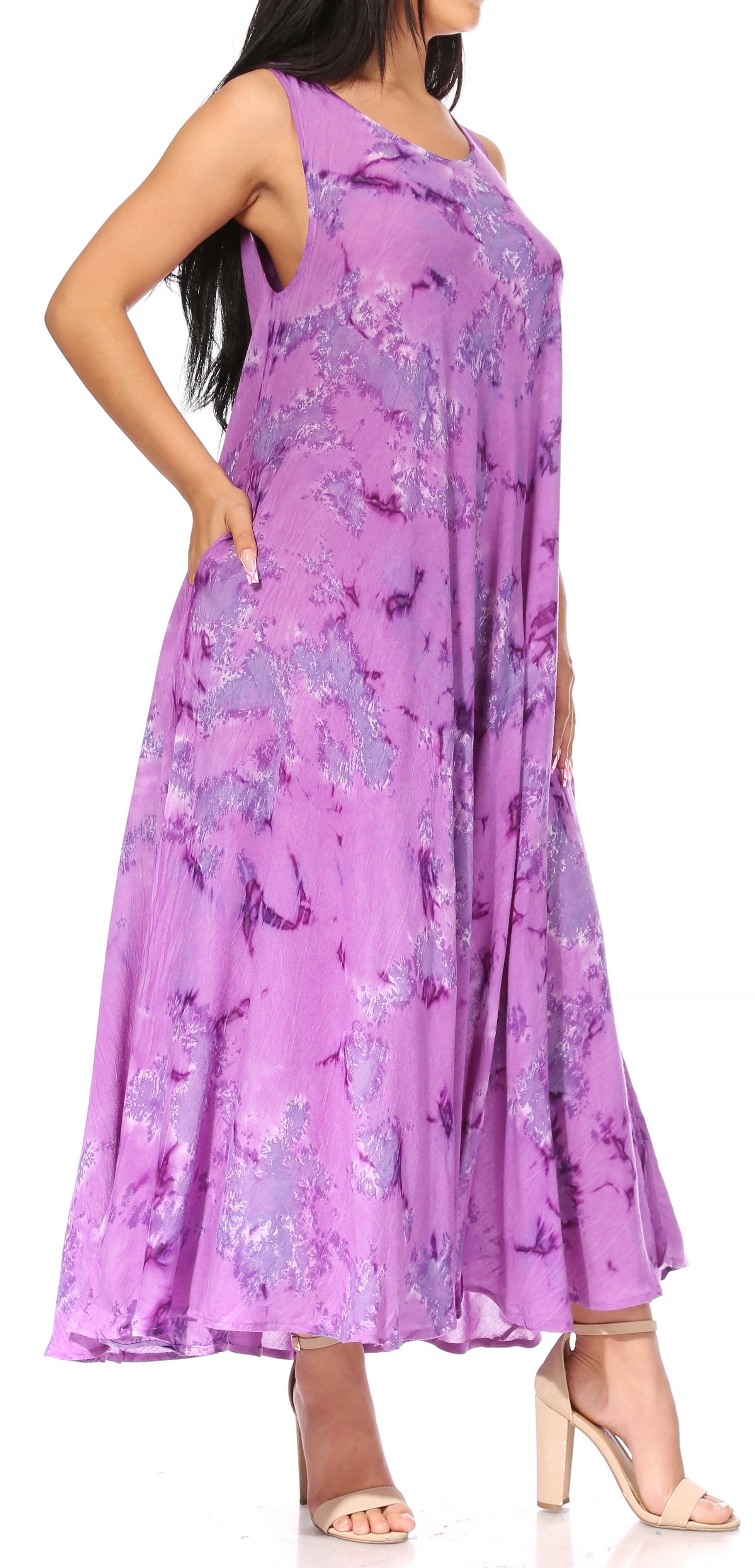 Sakkas - Liza Sleeveless Maxi Caftan