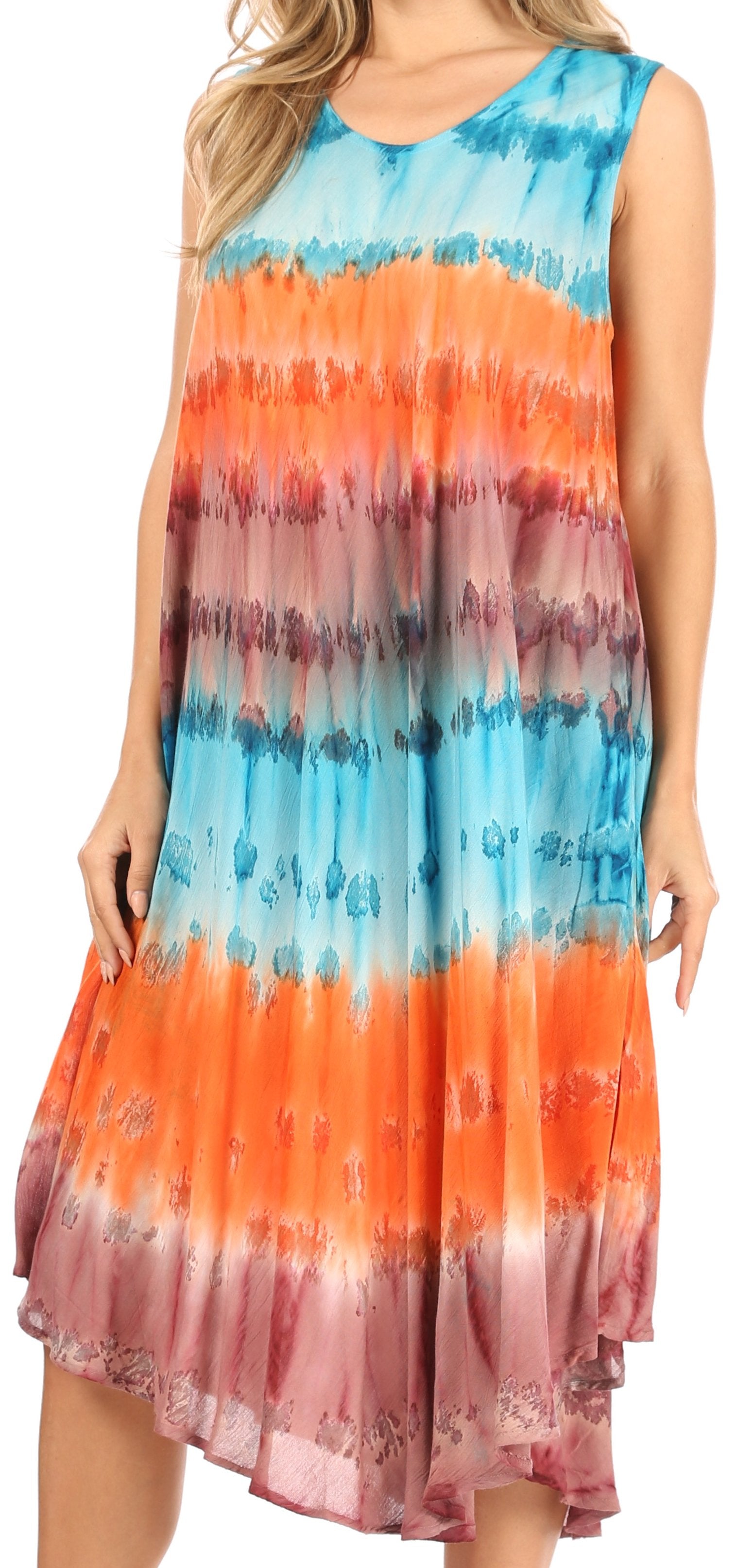 Sakkas - Desert Sun Caftan Dress / Cover Up