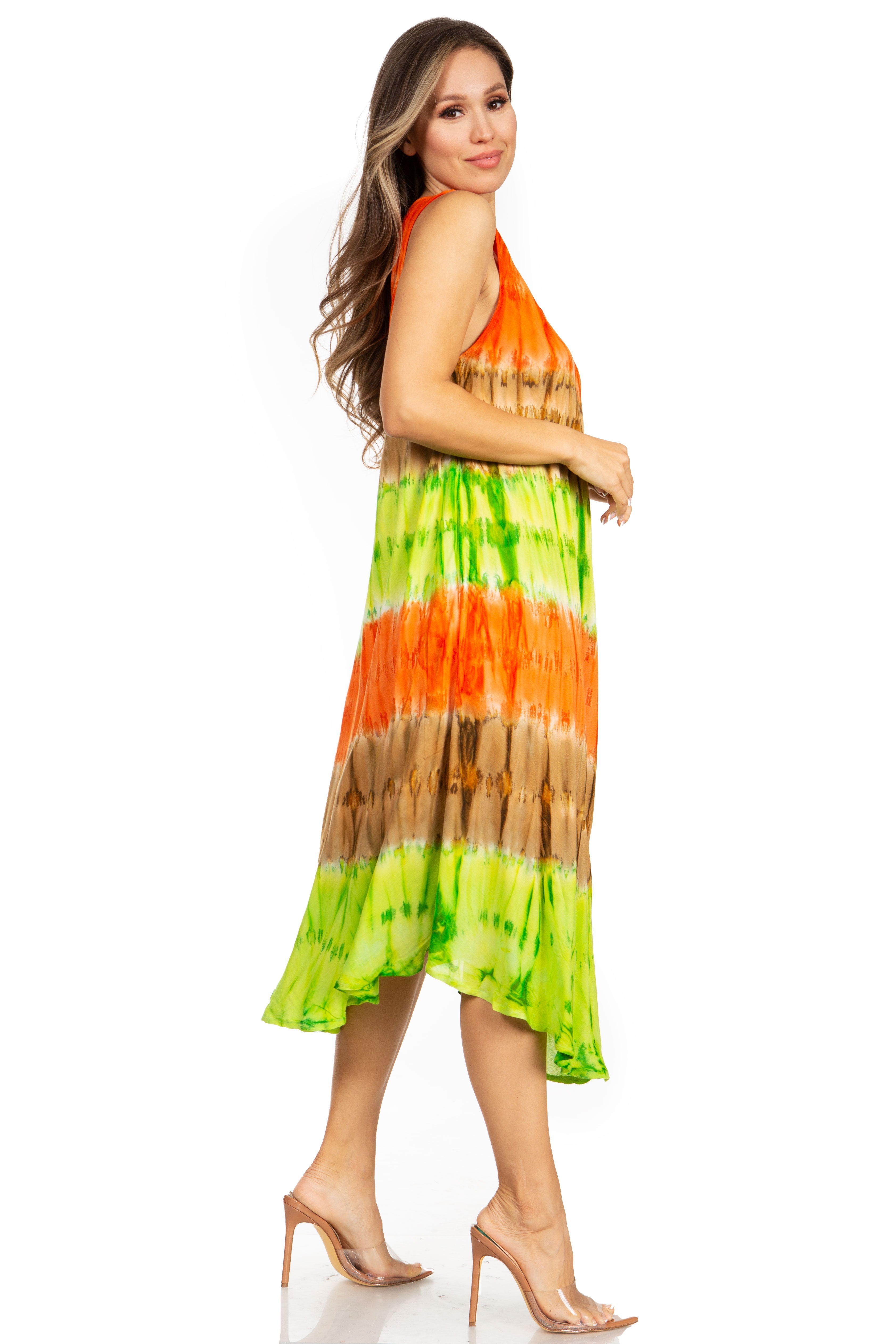 Sakkas - Desert Sun Caftan Dress / Cover Up