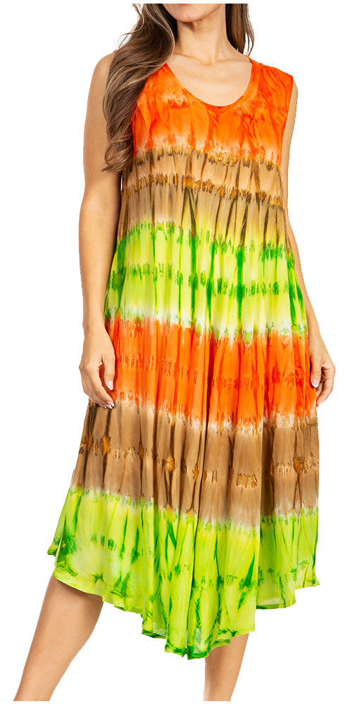 Sakkas - Desert Sun Caftan Dress / Cover Up
