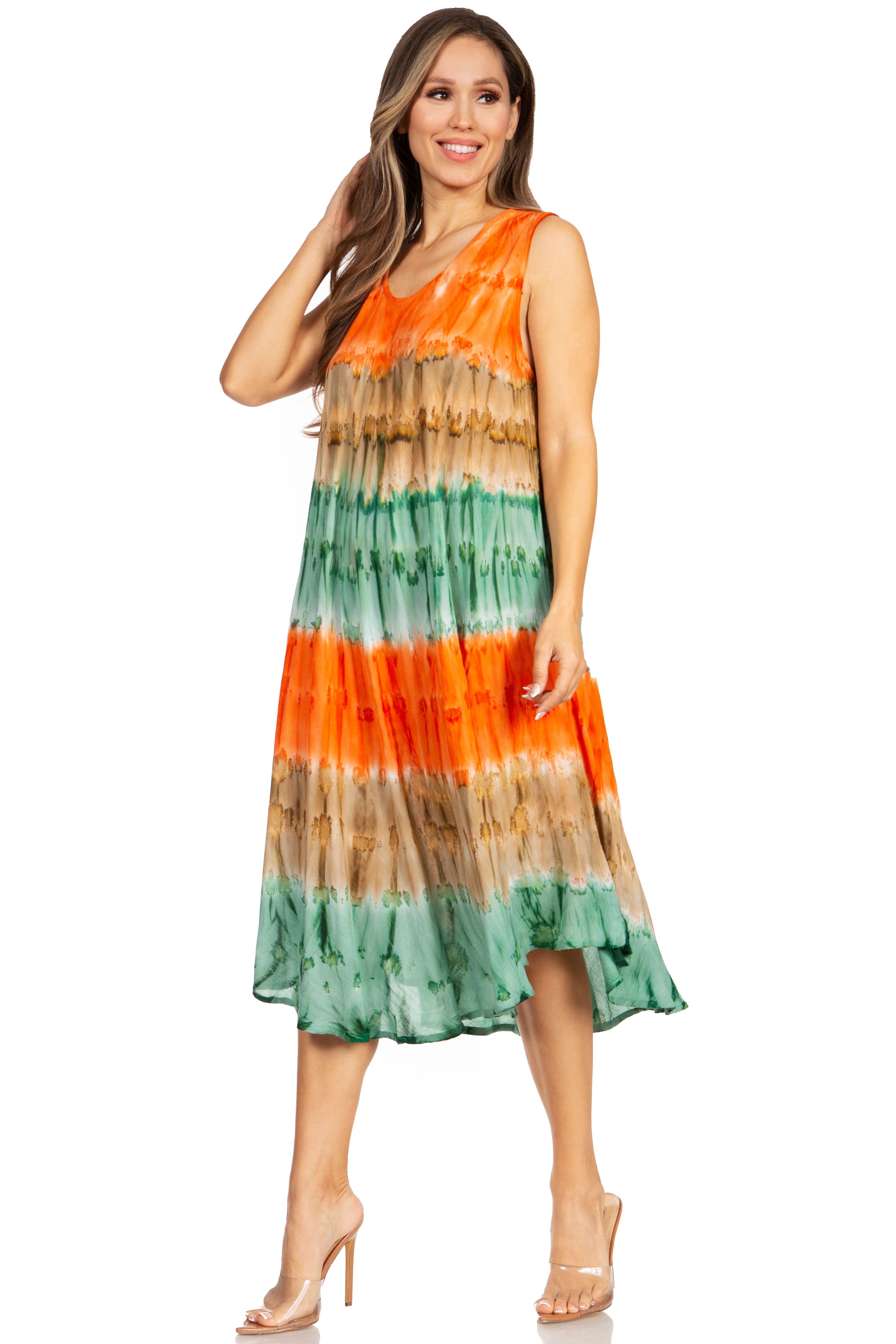 Sakkas - Desert Sun Caftan Dress / Cover Up