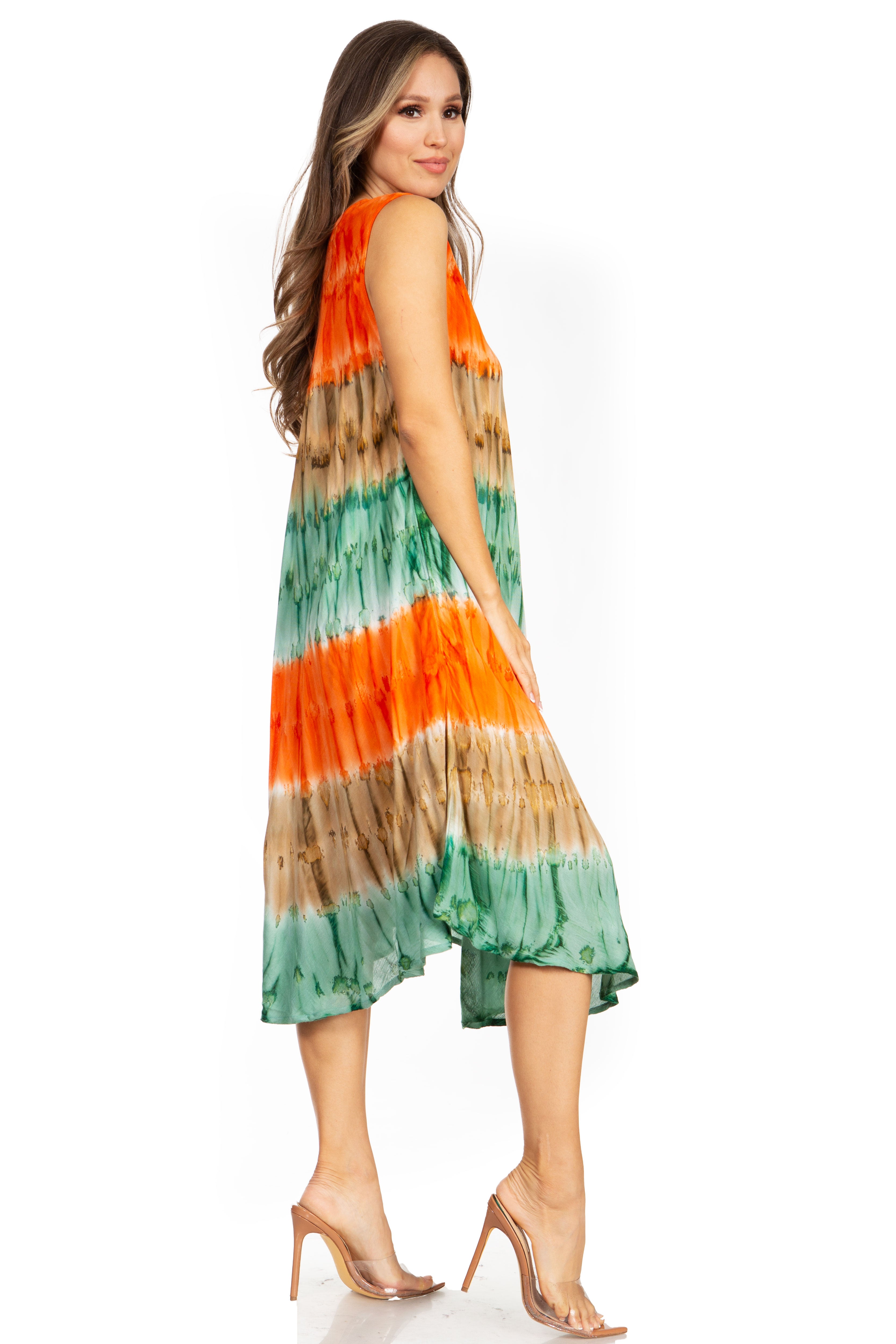 Sakkas - Desert Sun Caftan Dress / Cover Up