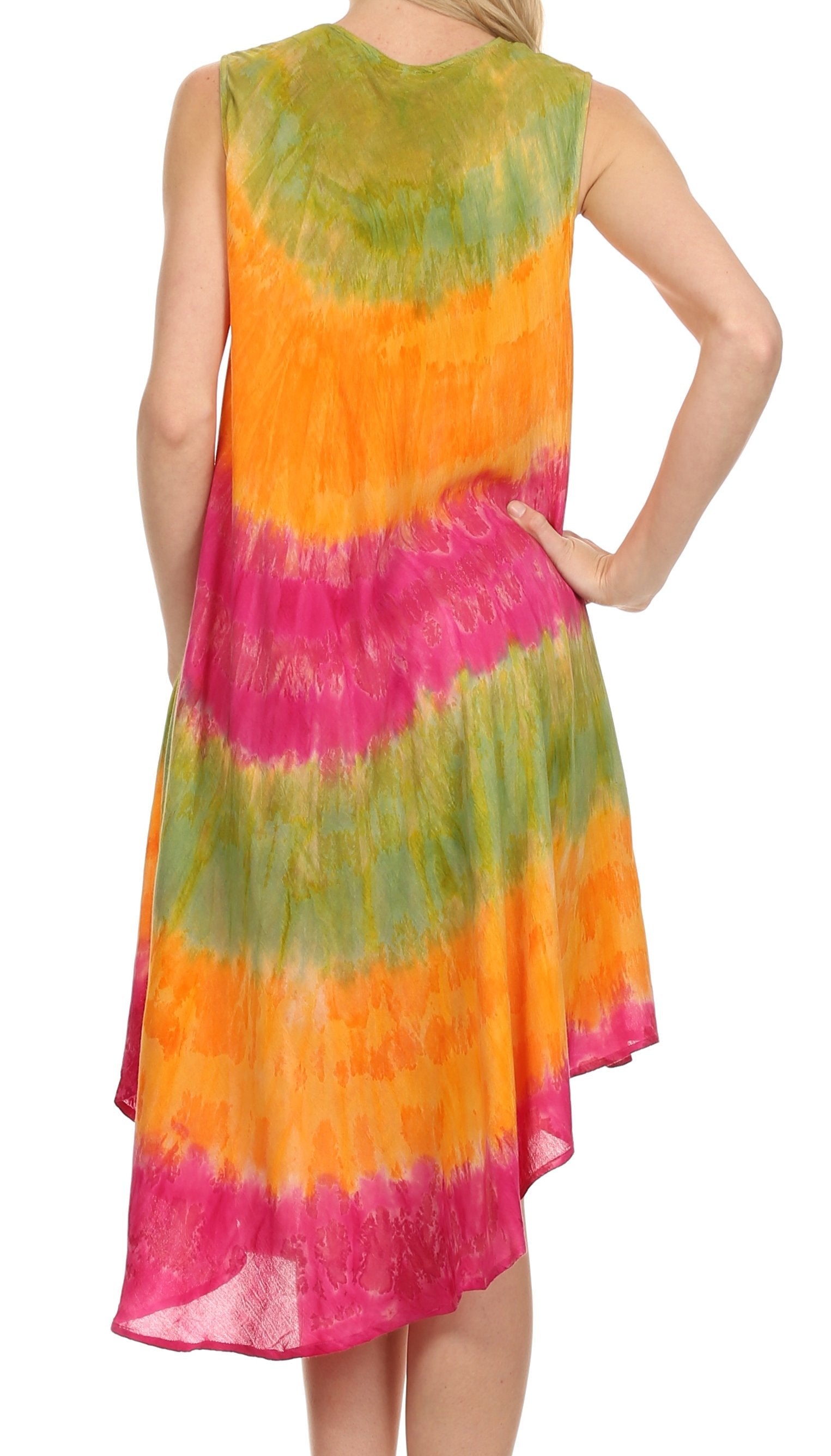 Sakkas - Desert Sun Caftan Dress / Cover Up