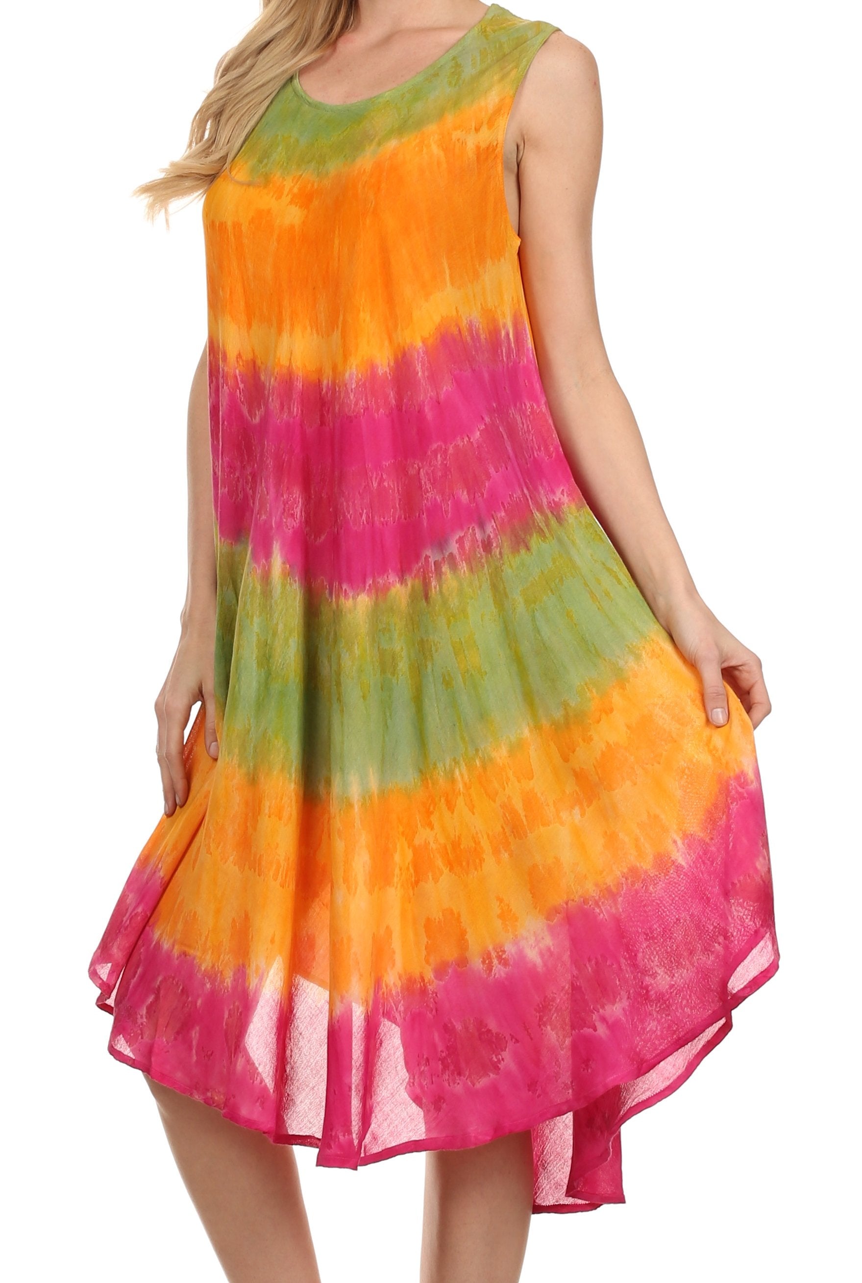 Sakkas - Desert Sun Caftan Dress / Cover Up