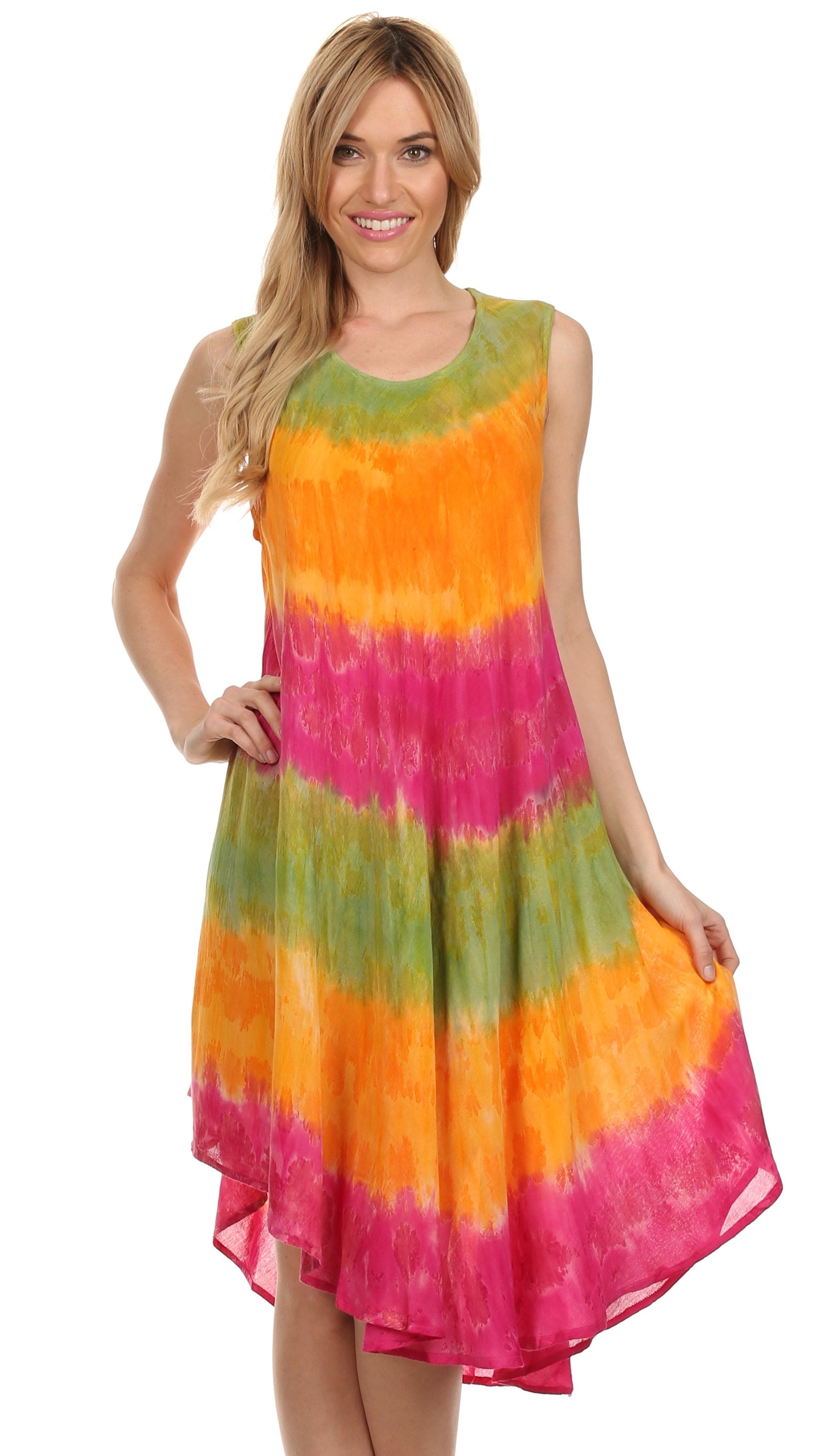 Sakkas - Desert Sun Caftan Dress / Cover Up
