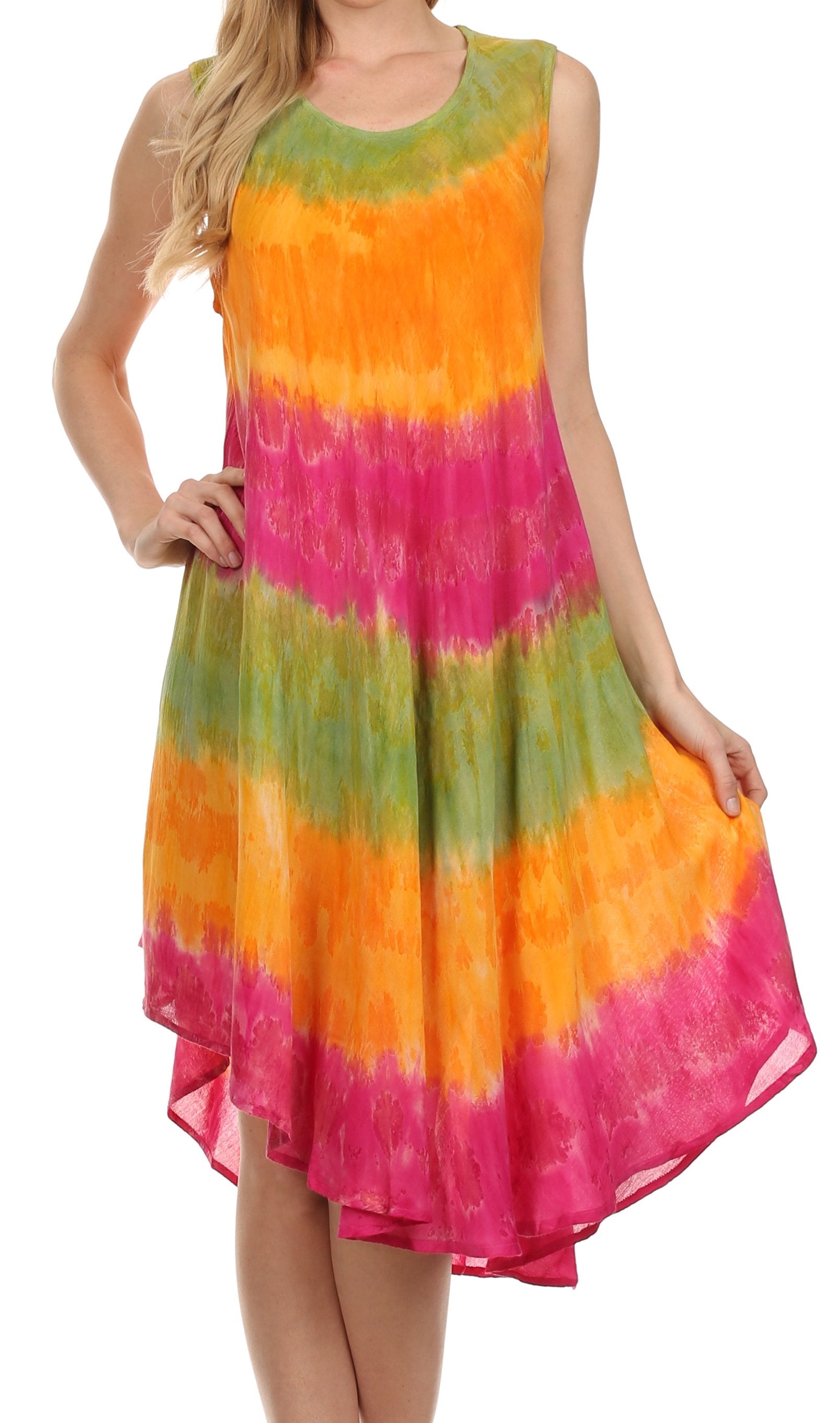 Sakkas - Desert Sun Caftan Dress / Cover Up