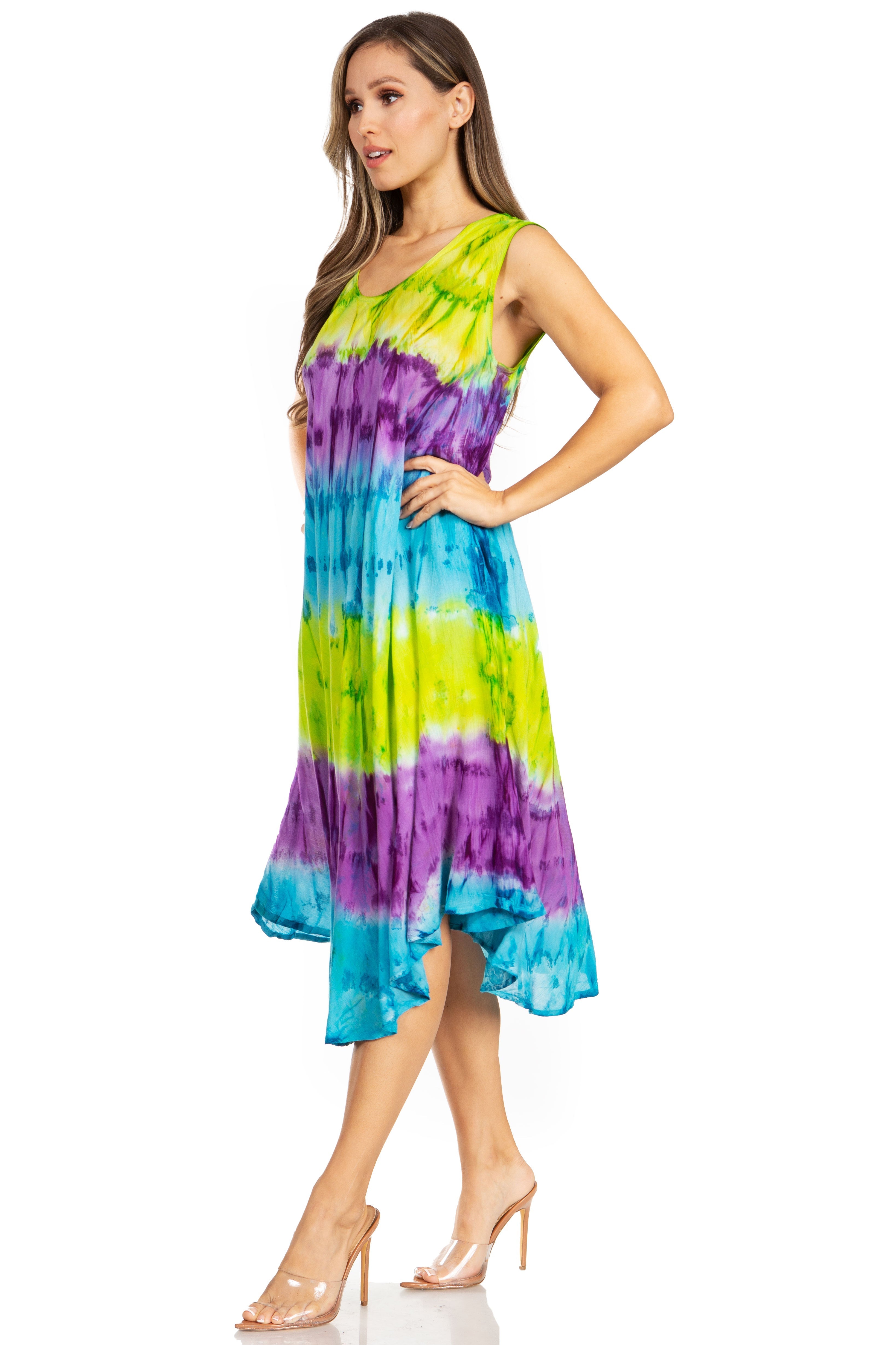 Sakkas - Desert Sun Caftan Dress / Cover Up